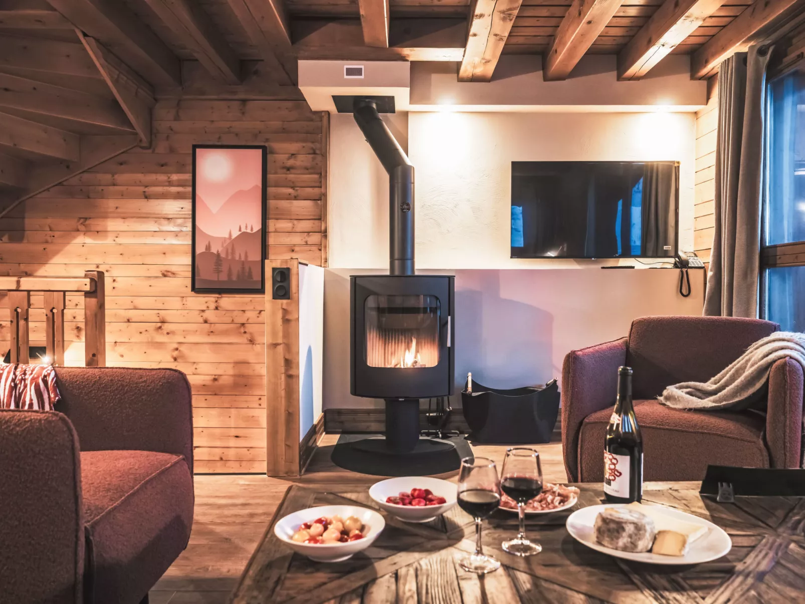 Le Hameau de la Sapinière - Binnen