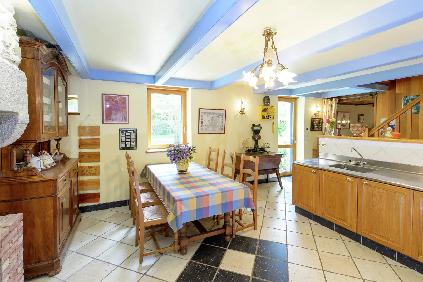 Maison de Vacances à Plounéour- Brignogan Plages - Keuken