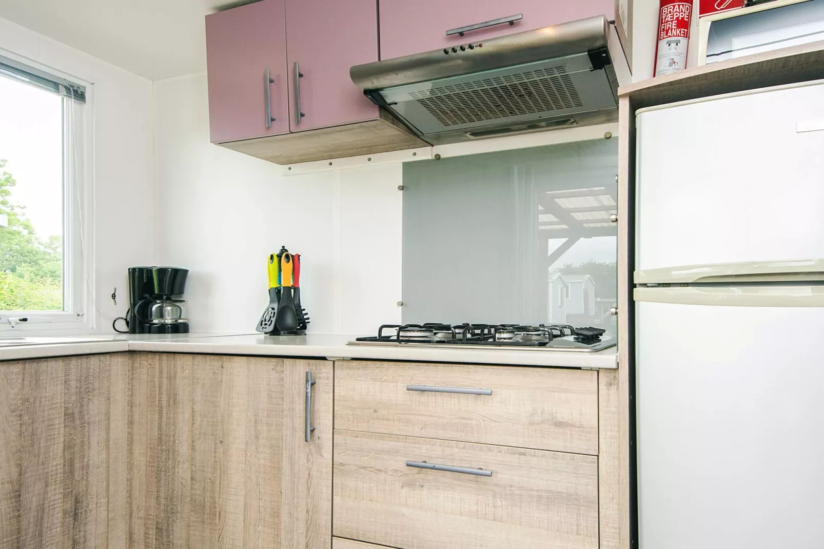 Mobile homes til 4 personer, medbad-Binnen