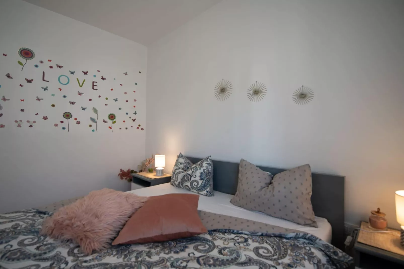 Apartments Mirjana IKA - One Bedroom Apartment With Balcony And Sea View (A2) - Slaapkamer