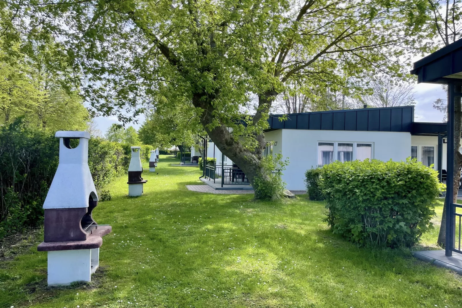 Domki 4-osobowe dla 2 osób-Tuinen zomer