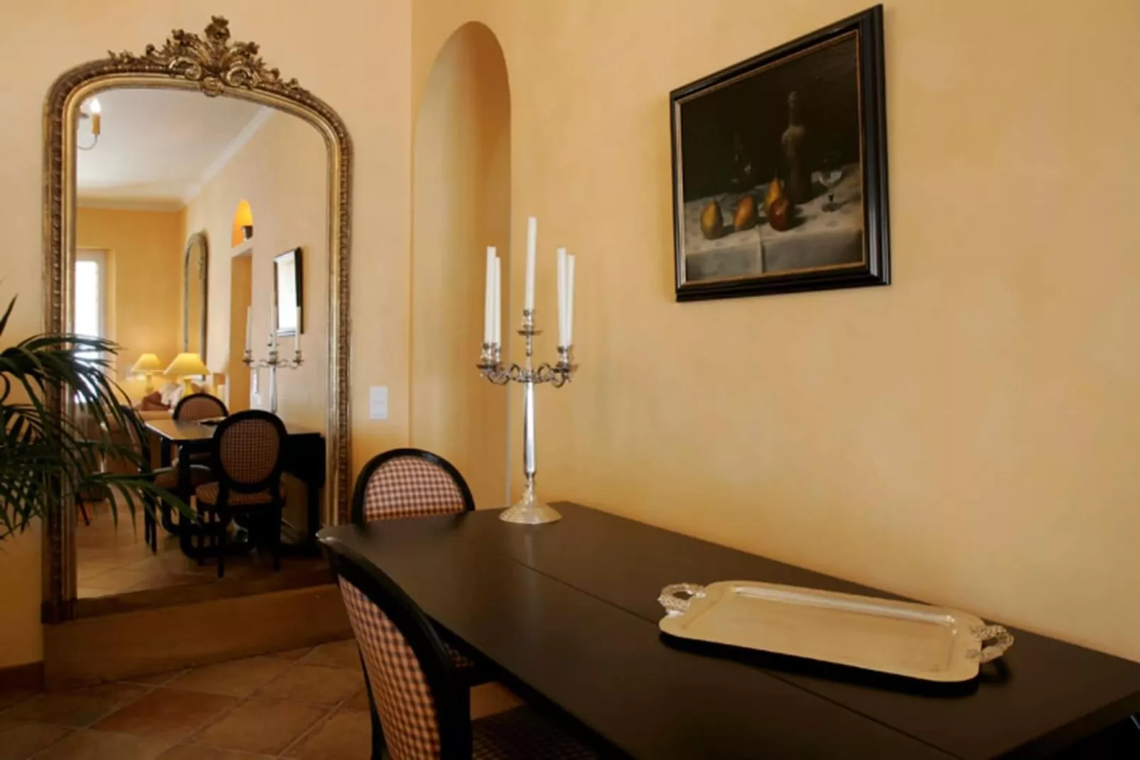 Villa plage privée vue sur la mer-Eetkamer