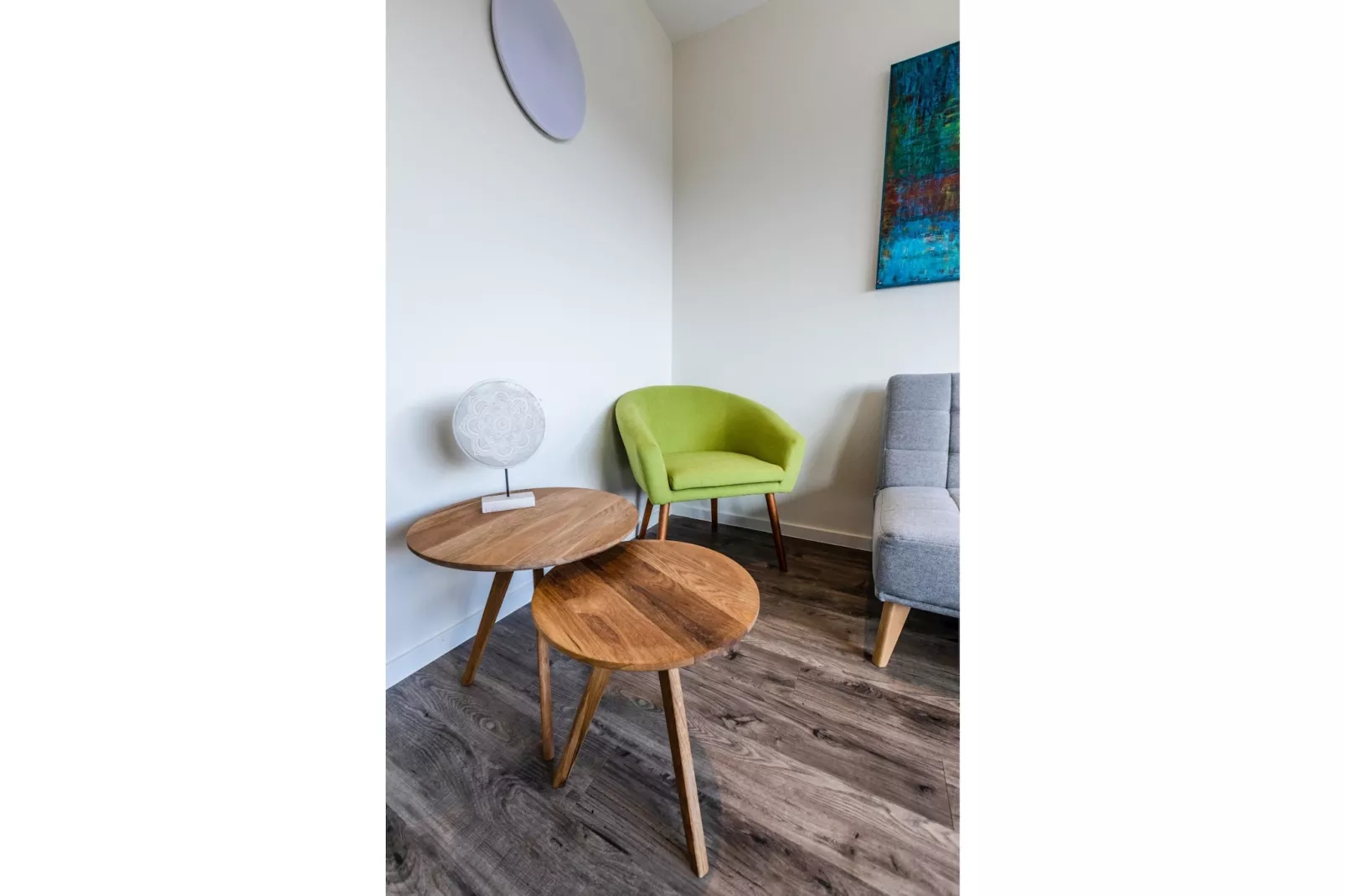 Bungalow Typ Z Campingpark Eifel-Eetkamer