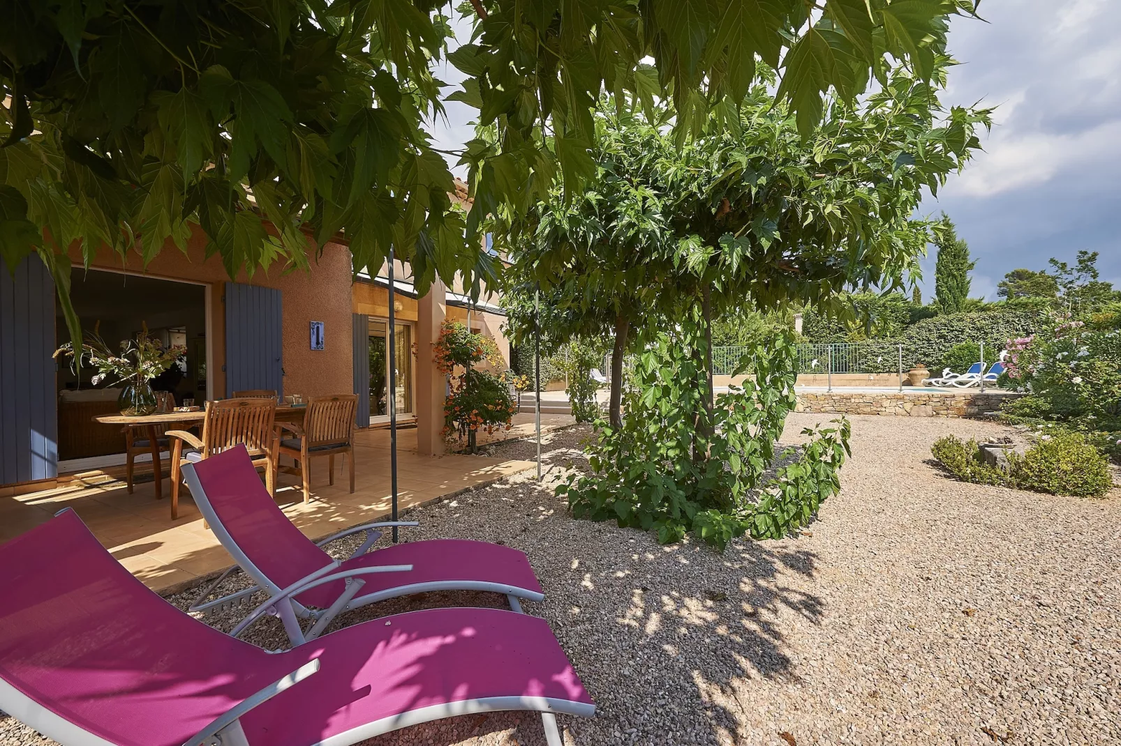 Villapark Le Jardin du Golf 6 - Tuinen zomer