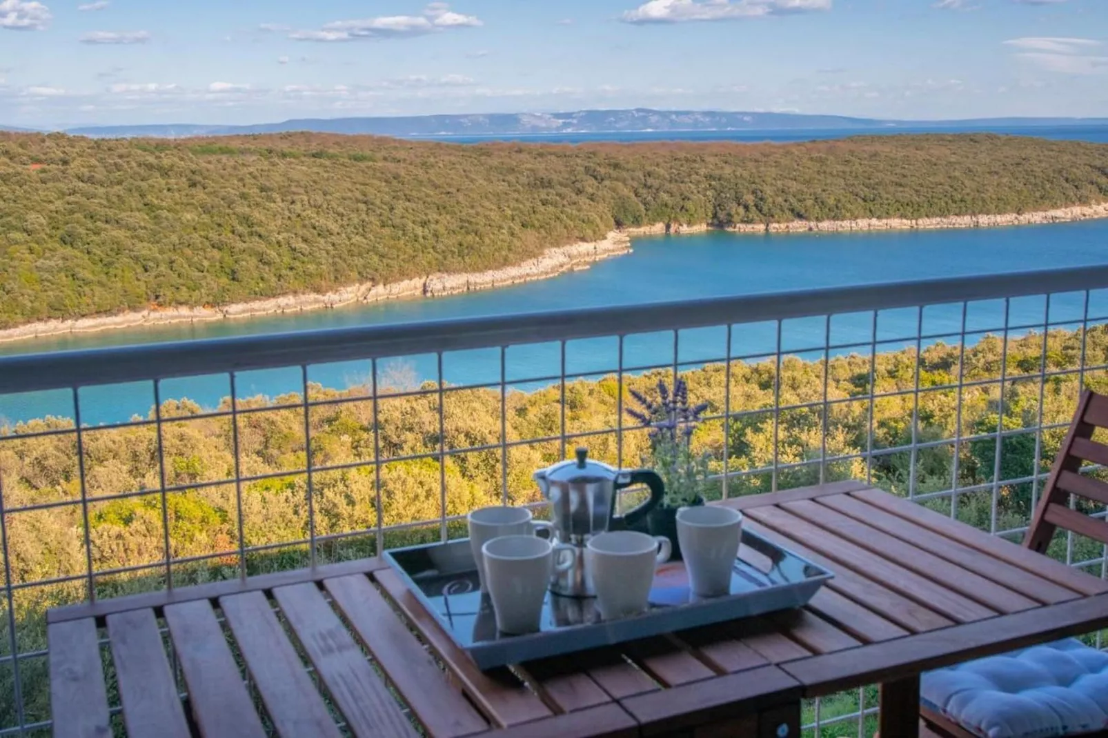 Apartment Baselak - Duplex One Bedroom Apartment with Balcony and Sea View - Terrasbalkon