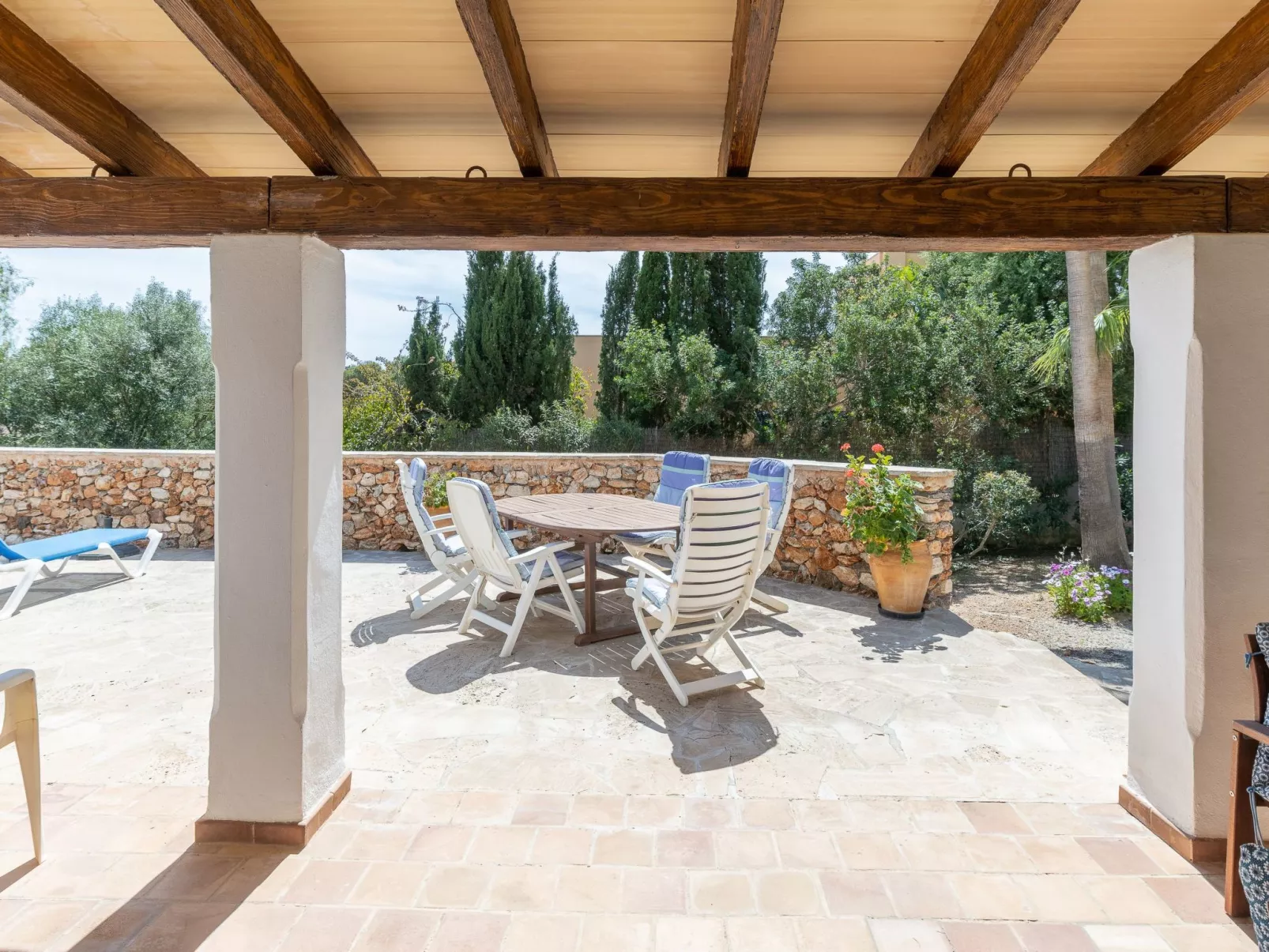 Cristina Ferienhaus in Cala D'or mit Privatpool und Meerblick - Buiten