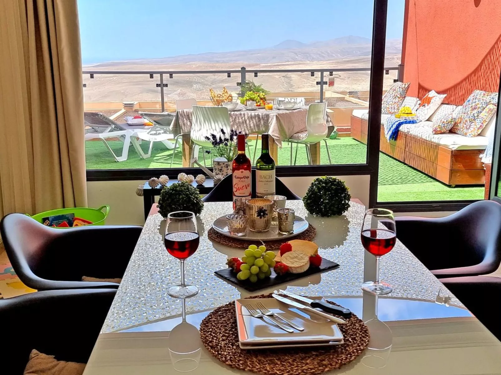 In Castillo Caleta De Fuste mit Großer Terrasse und Panoramablick - Image-tags.info