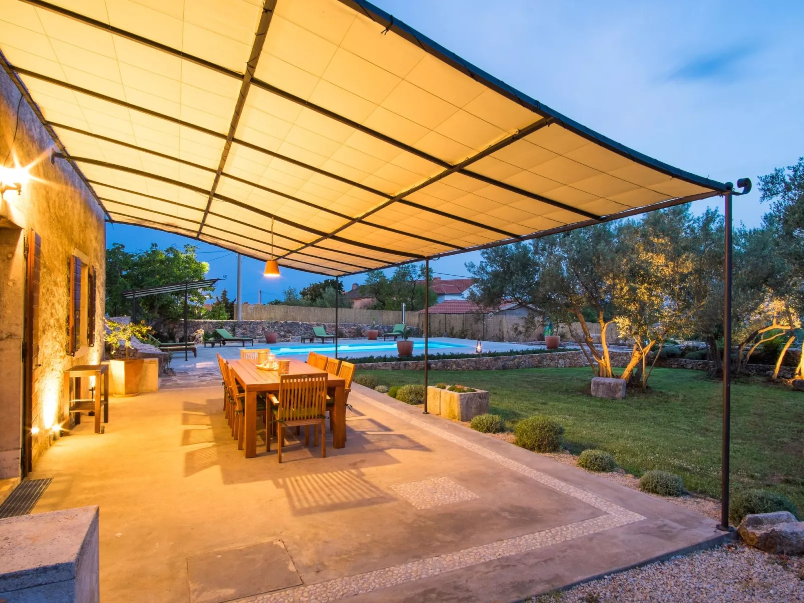 Villa mit Pool, Olivengarten und Meerblick - Image-tags.info