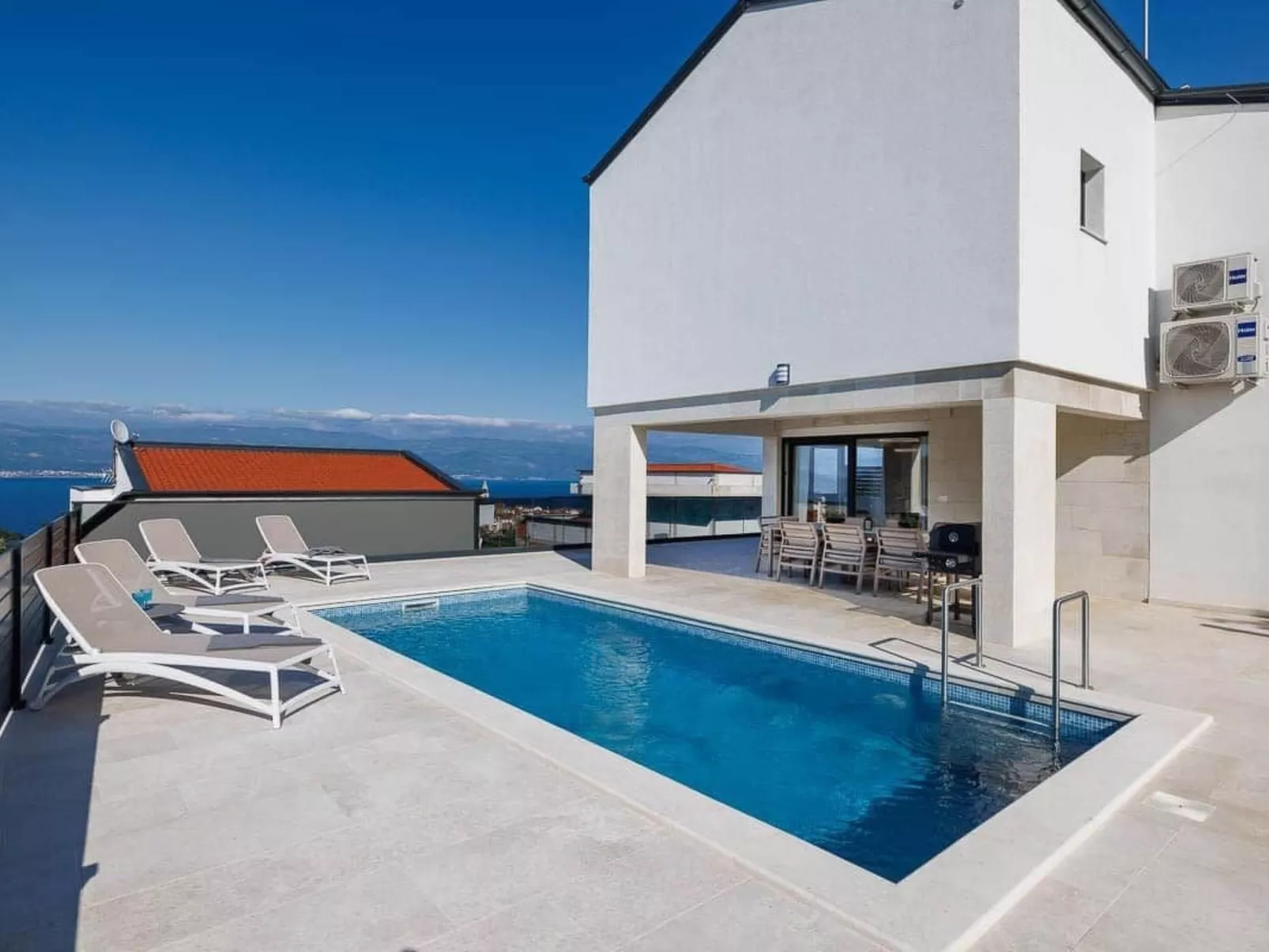 Brandneue Villa -beheizter Pool mit schönem Meerblick - Image-tags.info