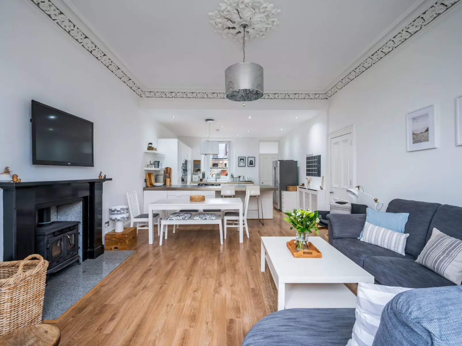 Viktorianische Villa mit Strandblick-Image-tags.info