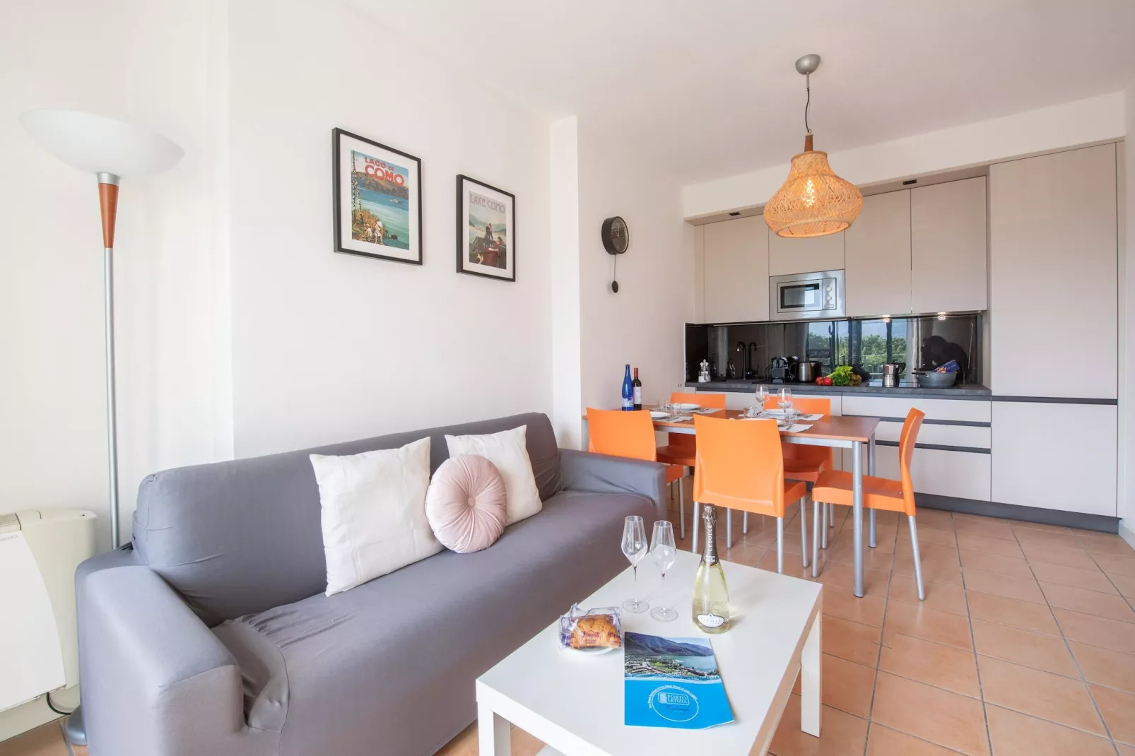 RESIDENCE PORTO LETIZIA - PALACE-1ROOM APT 4 PAX MOUNTAIN VIEW DELUXE8204 - P1MD4 - Woonkamer