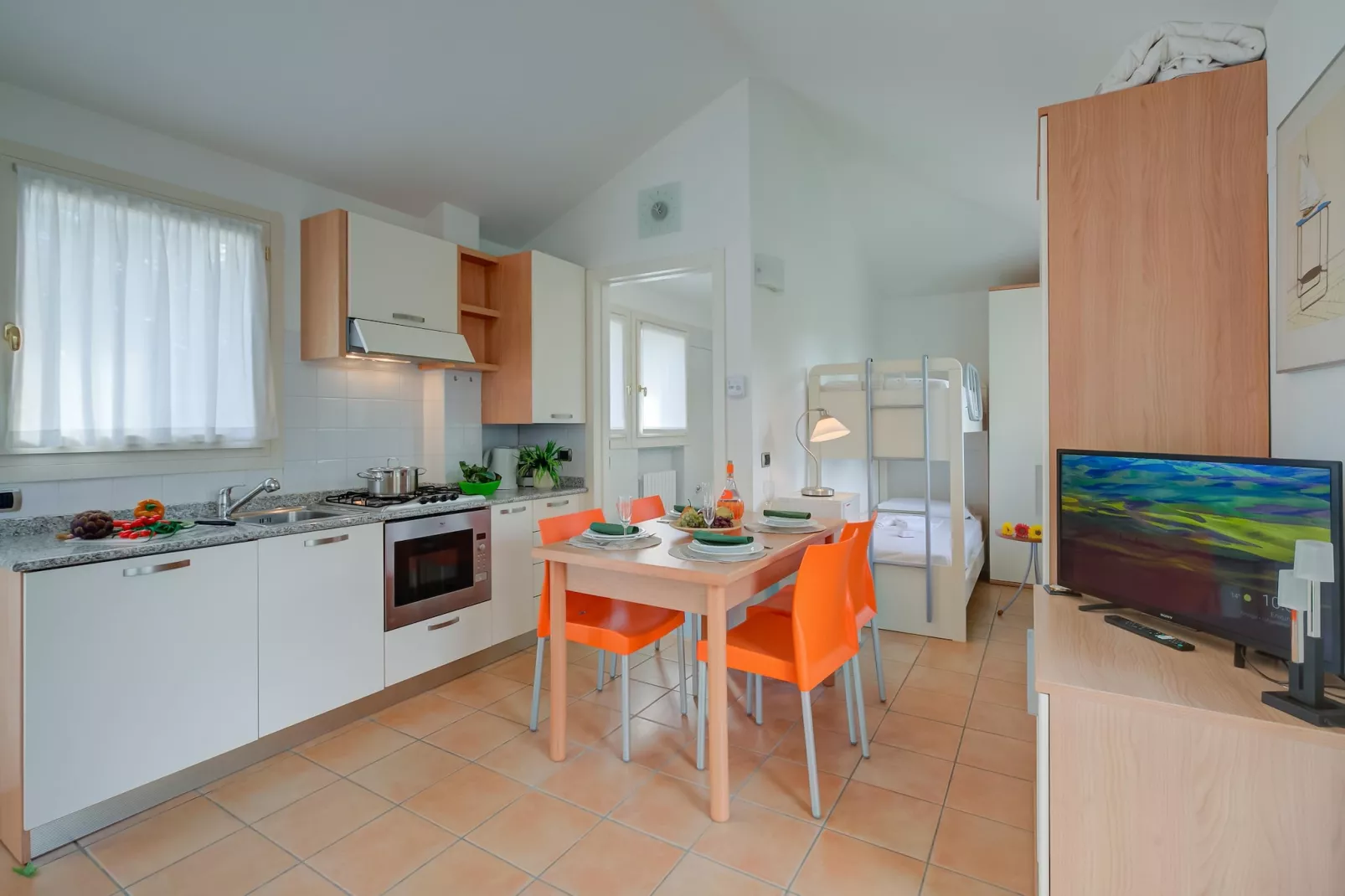 RESIDENCE PORTO LETIZIA - VILLAS-STUDIO 4 PAX VISTA LAGO PLUS 8213 - VSLP4 - Keuken