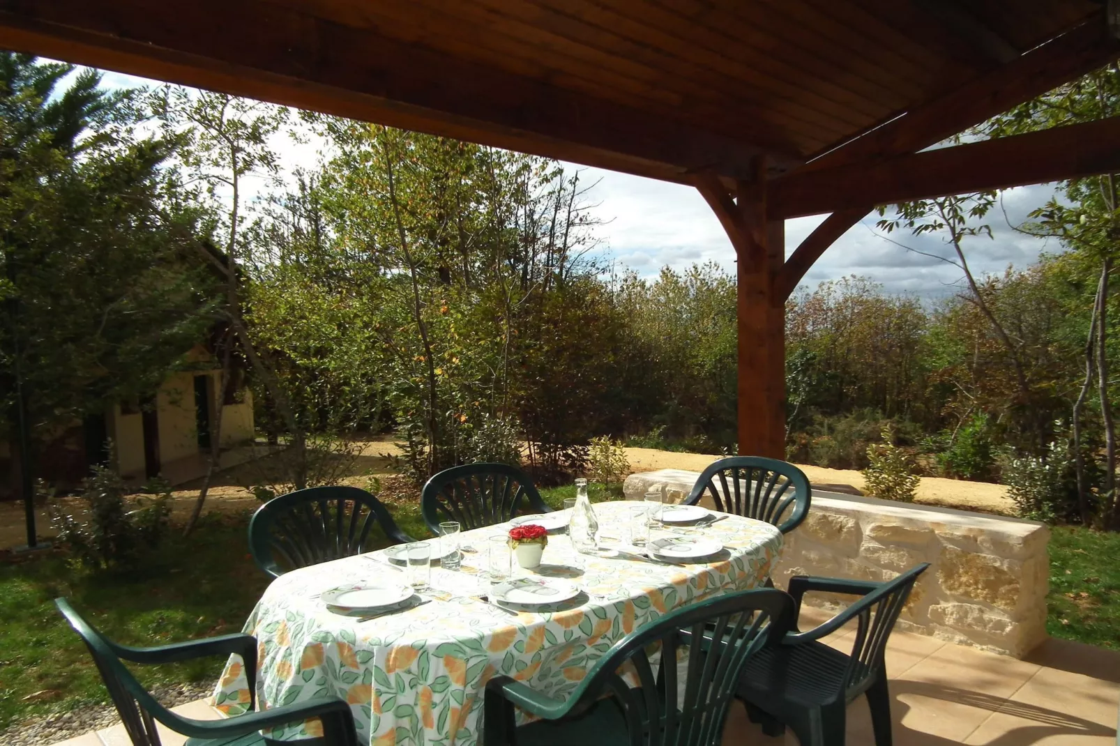 Domaine de Gavaudun - Villa Périgord-Buitenkant zomer