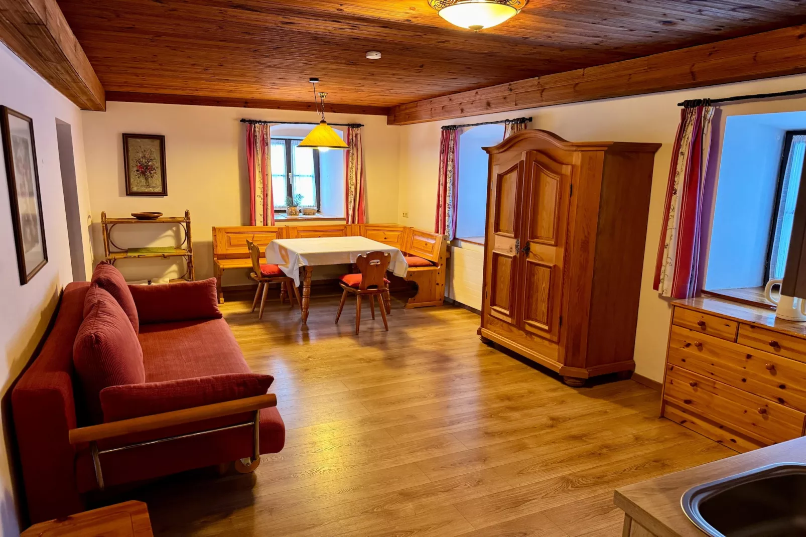 Grafhube Appartements - 2-Raum-Eetkamer