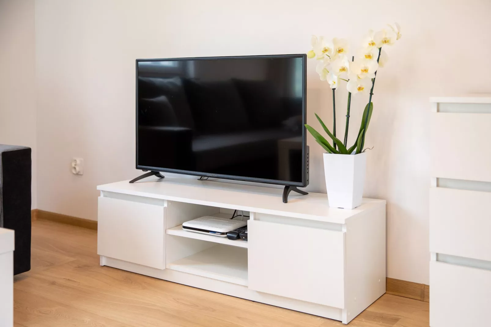 Komfortowe domki wakacyjne dla 5 osób w Lędzinie-Woonkamer