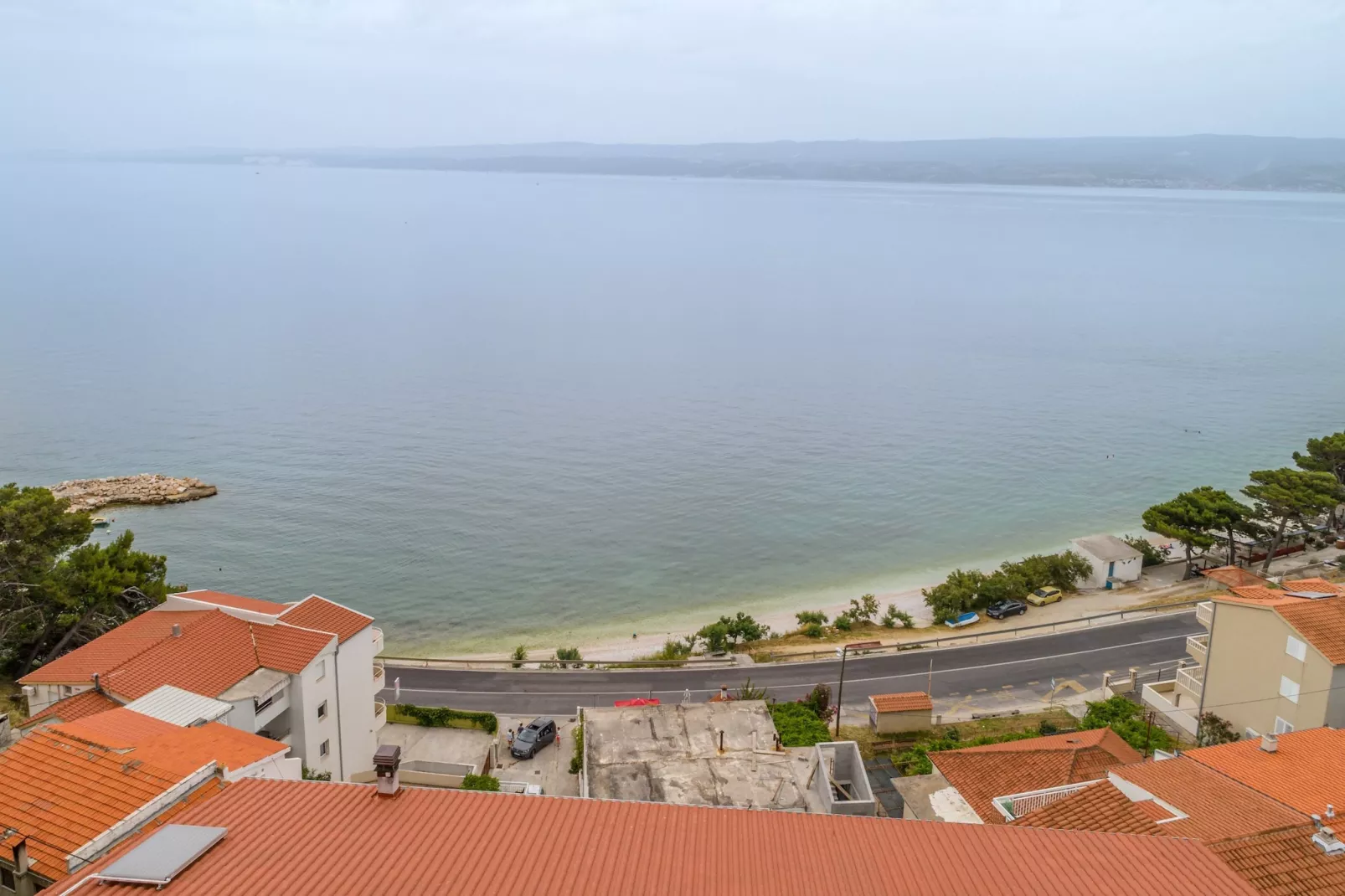 Apartments Hope (Dugi Rat) - One-Bedroom Apartment with Terrace and Sea View (A2) - Uitzicht