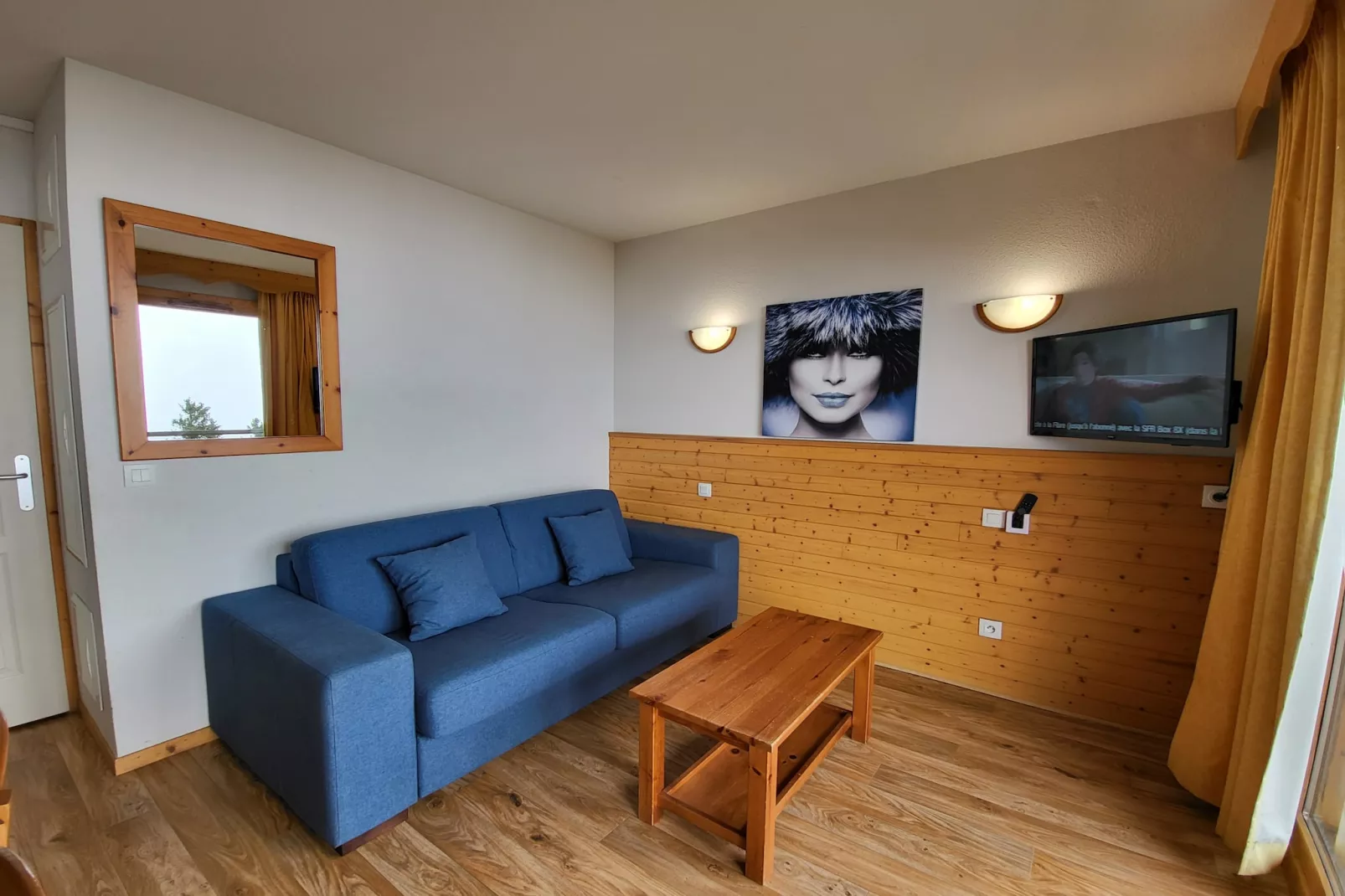 Vercors 2 020-FAMILLE & MONTAGNE appart. 6 pers - Woonkamer