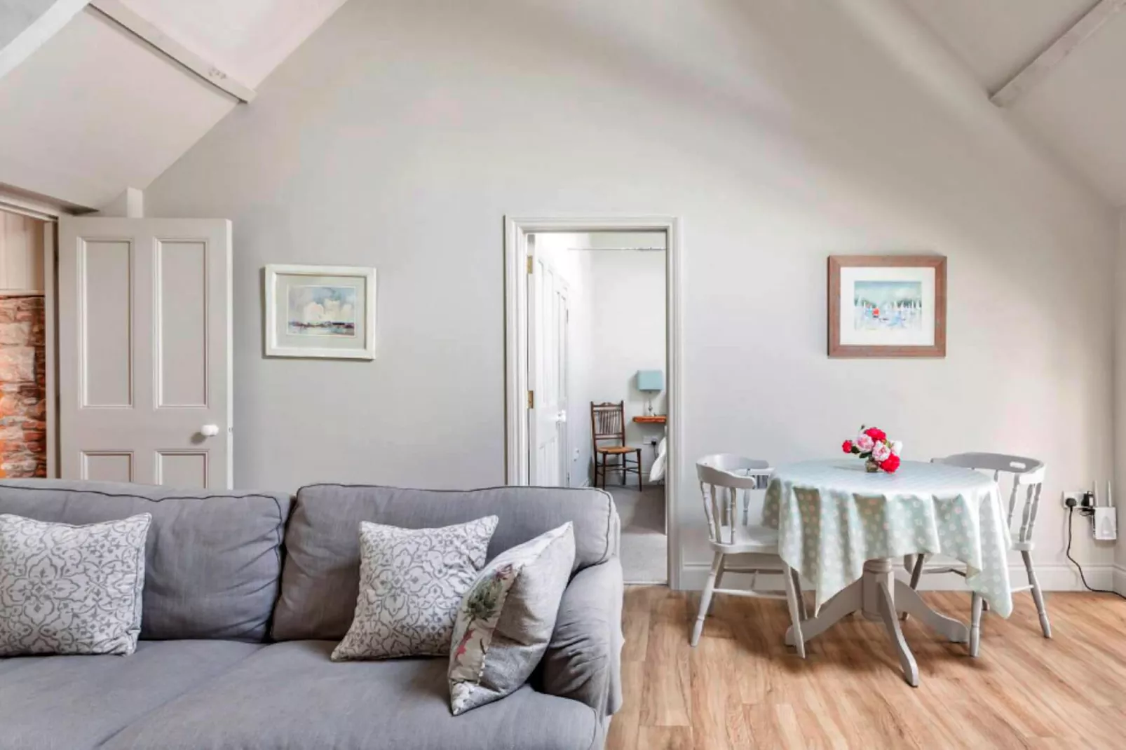 The Hayloft at Yealmpton-Woonkamer