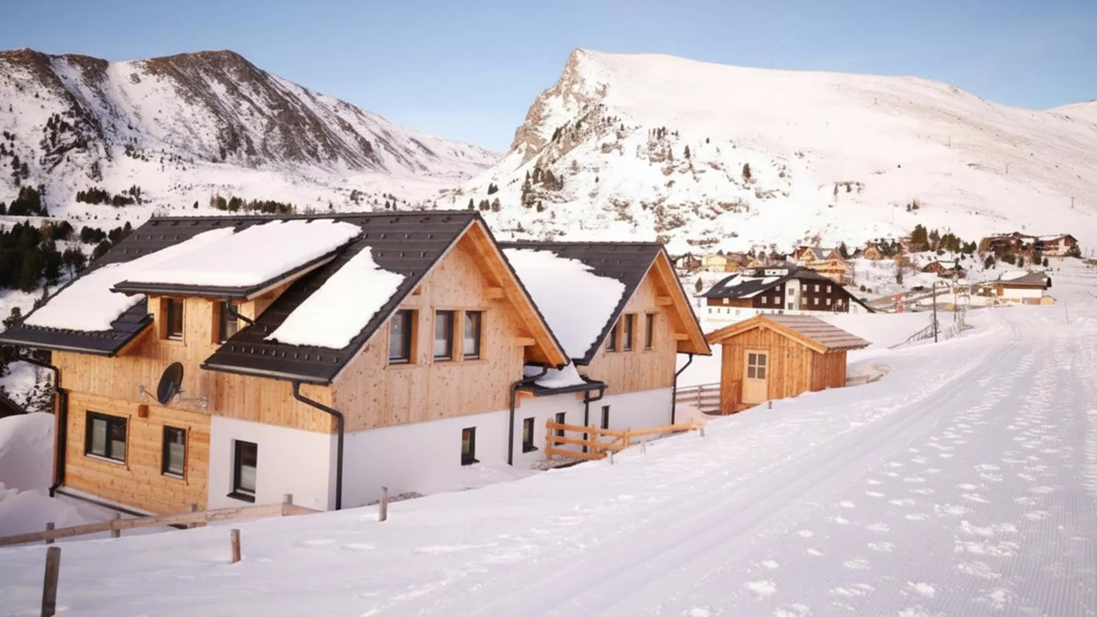 Designchalet Heidi Alm-Exterieur winter