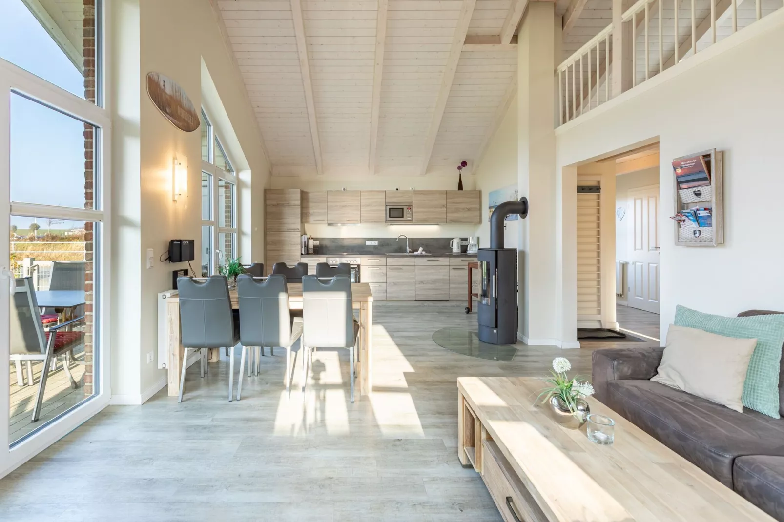 Ferienhaus Dagebüll - Blanker Hans-Woonkamer