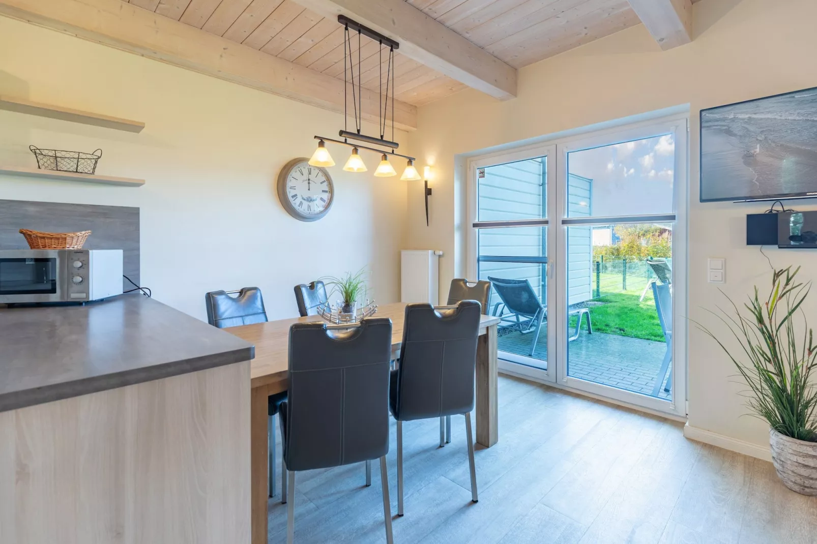 Reihenhaus in Dagebüll - Krabbenfischer-Eetkamer