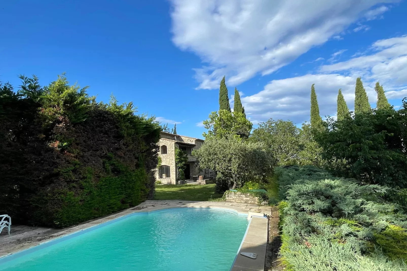 La Familiale - Maison provençale avec piscine et vue imprenable sur Gordes-Zwembad