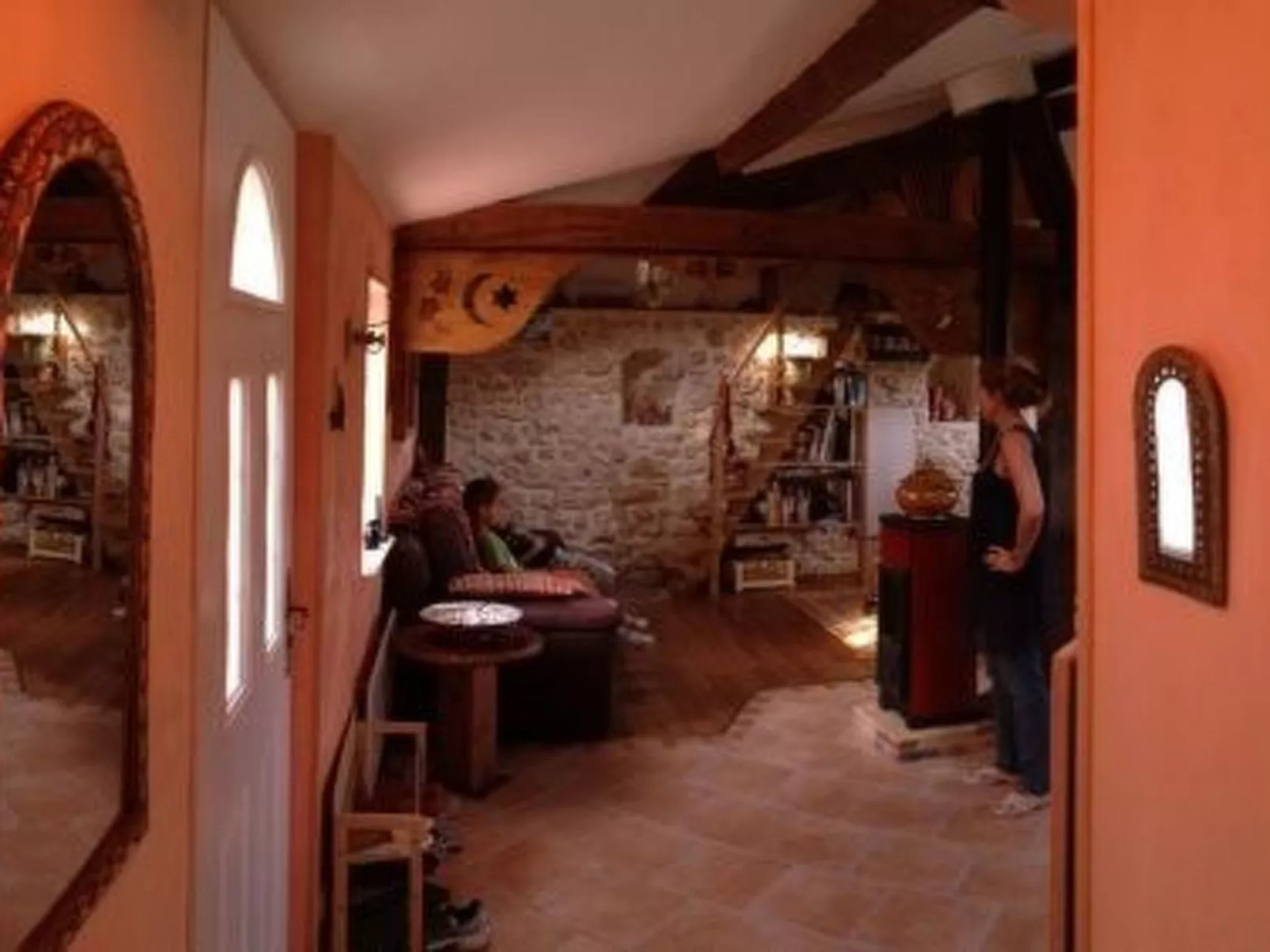 Orientalisches Ecogîte mit Charme, klassifiziert als 3 Gîte de France - Binnen