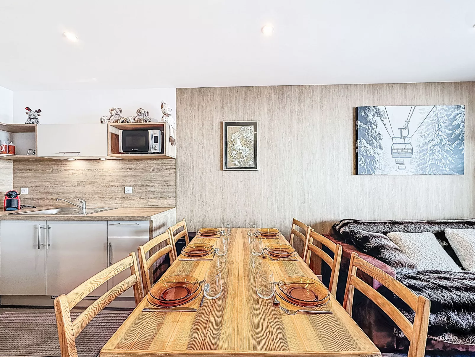 Le Curling B (Val Claret) - Binnen