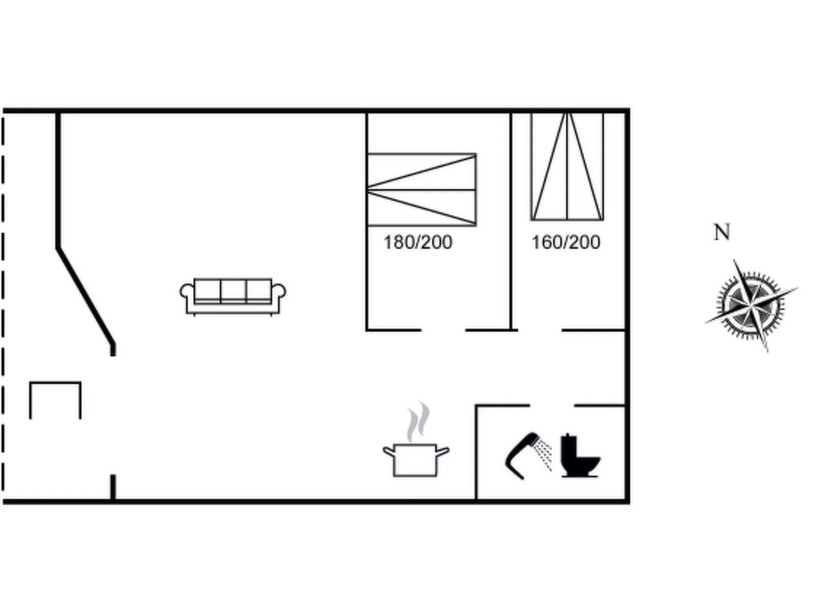 "Holmfridur" - 1.1km from the sea - Binnen