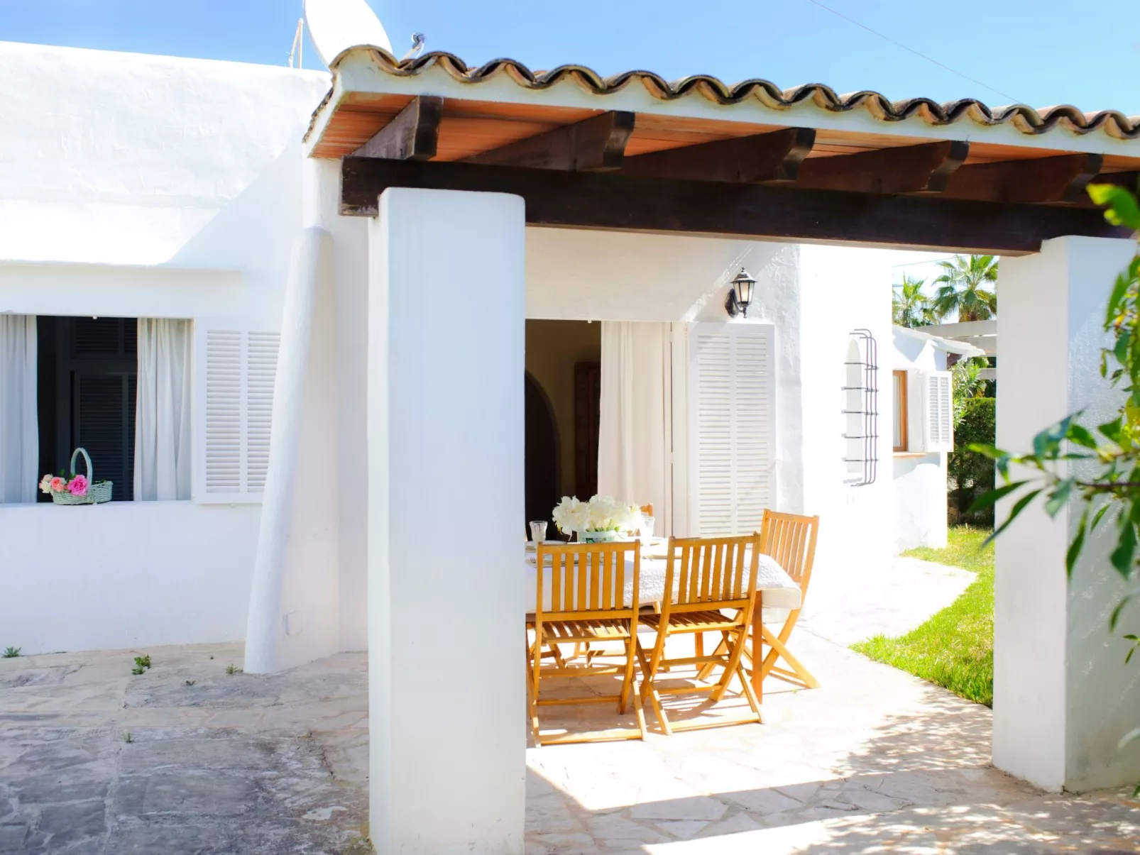 In Cala D'or mit Schöner Terrasse - Buiten