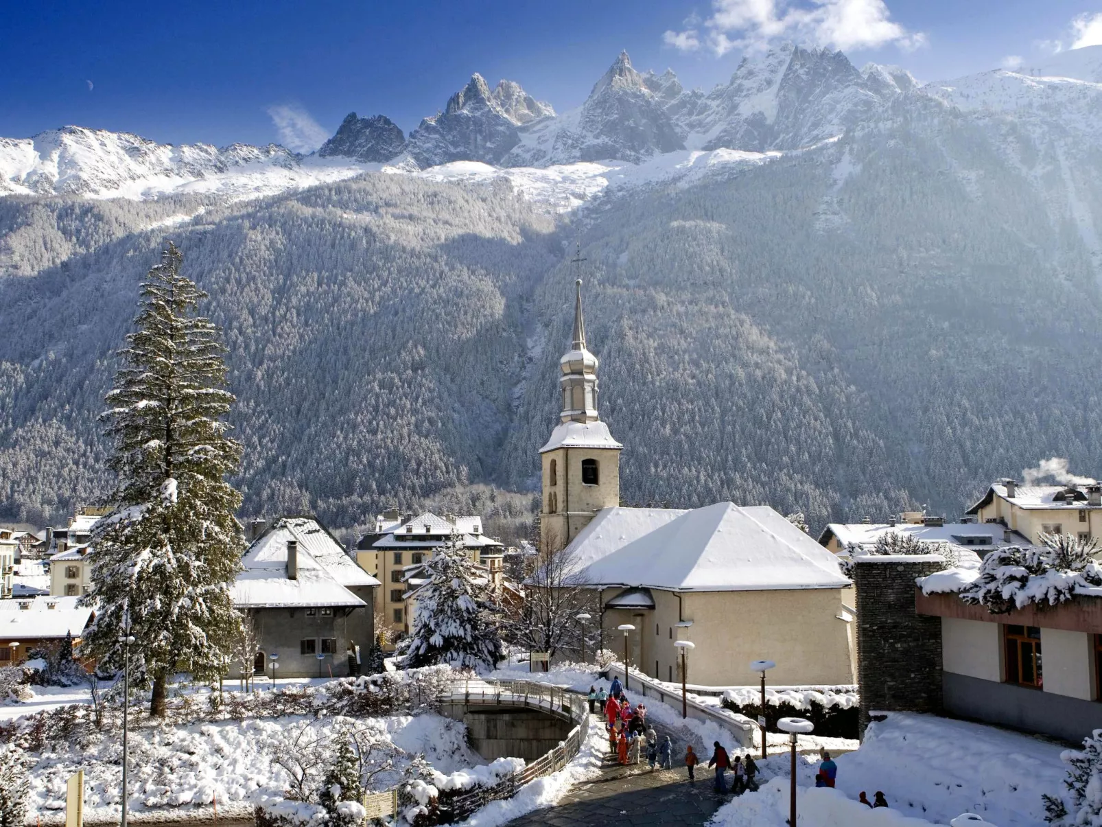 Wohnung in Chamonix mit sonnigem Balkon und toller Aussicht - Omgeving