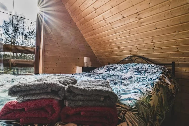 Domek wakacyjny VIP dla max 4 osób w Bałachach - Slaapkamer