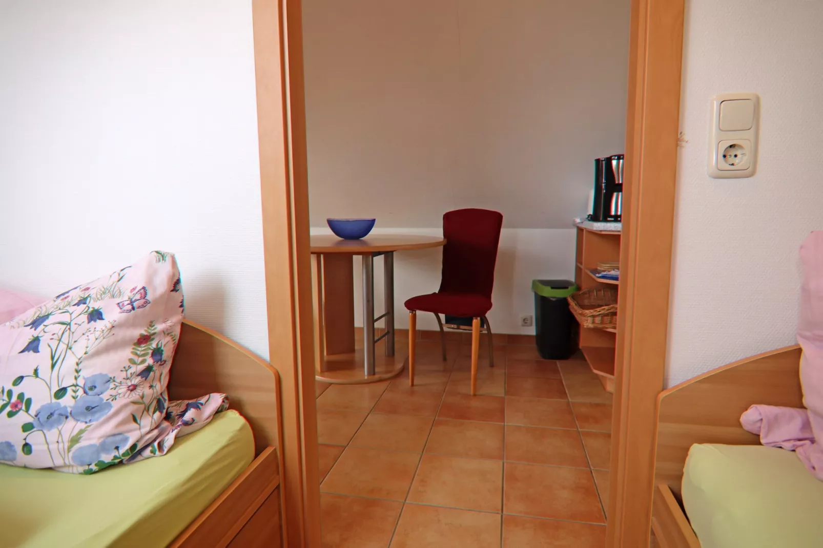 Ferienwohnung Eva mit Meerblick - strandnah - Slaapkamer