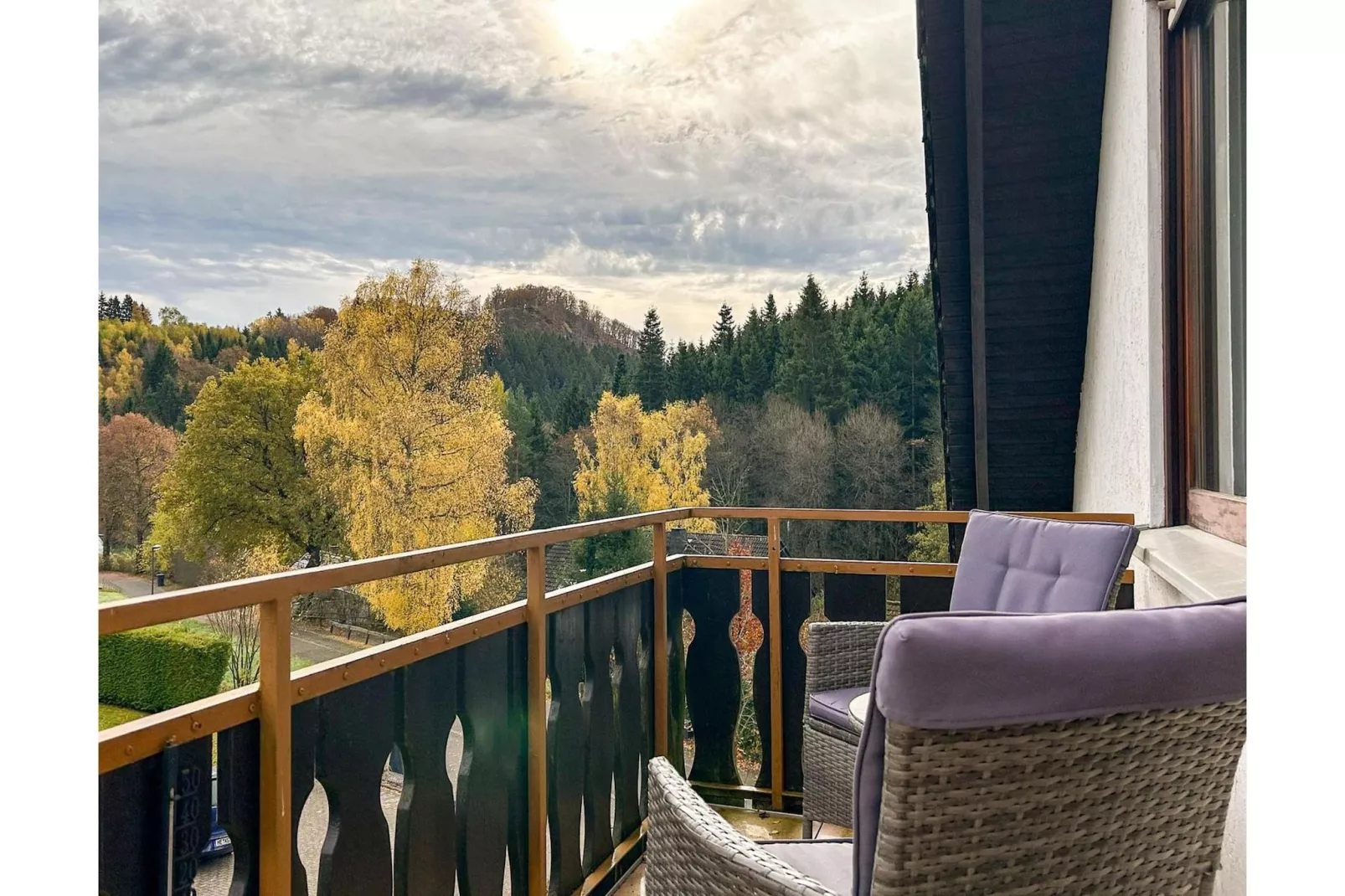 Apartment Liemecke-Uitzicht zomer