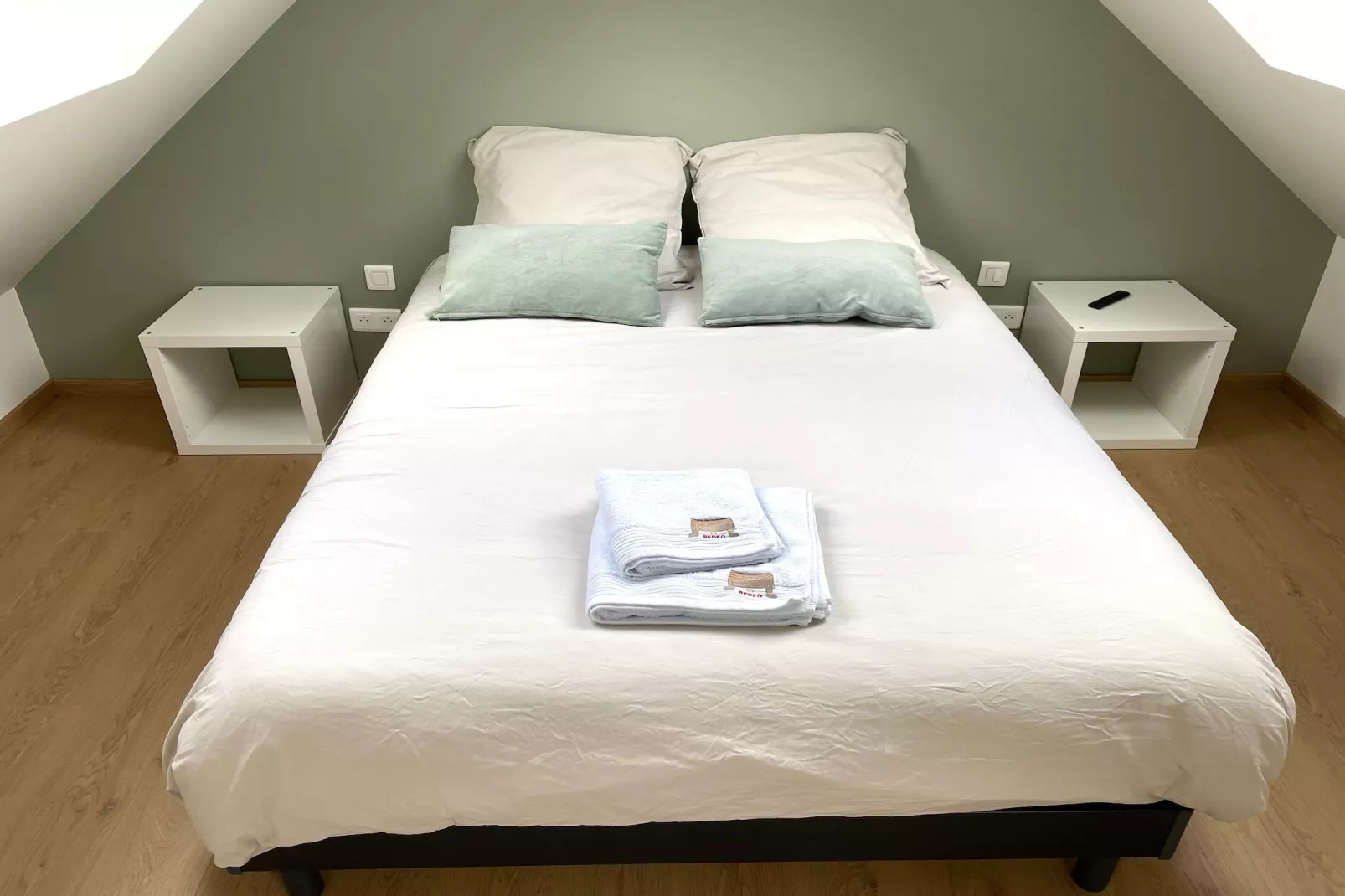 Maison de ville avec terrasse/jardin Guerlesquin - Slaapkamer