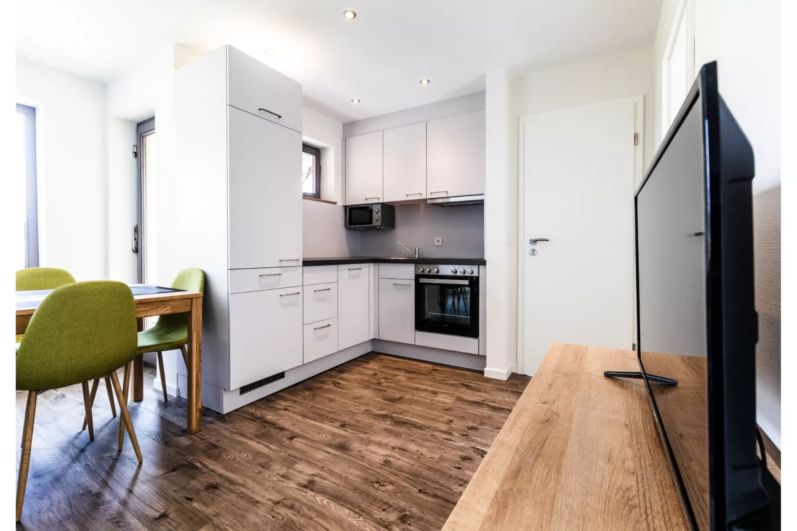 Bungalow Typ Z Campingpark Eifel-Keuken