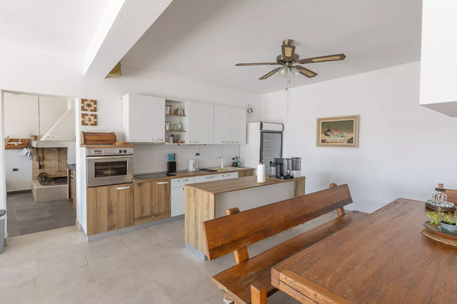 Villa Blanka - Six Bedroom Villa with Swimming Pool and Sea View-Eetkamer