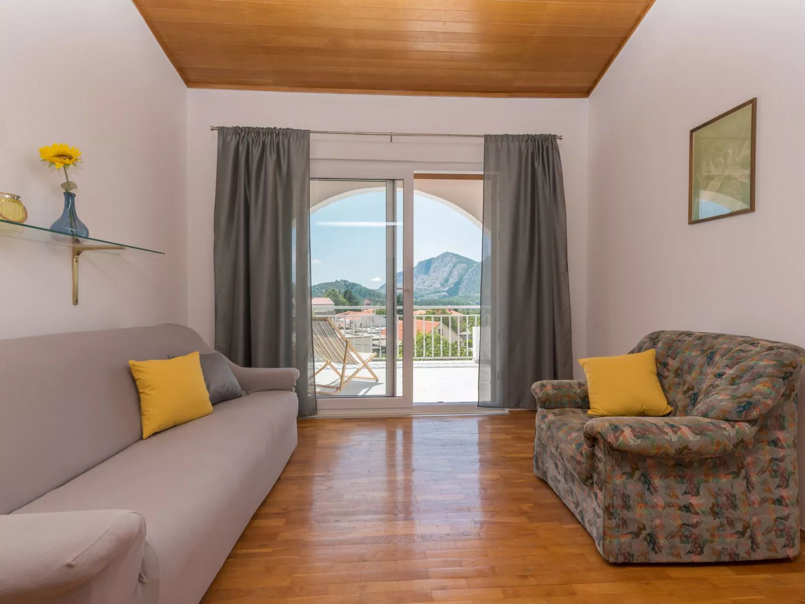 In Gornja Brela mit Sonnenterrasse und Panoramablick - Image-tags.info