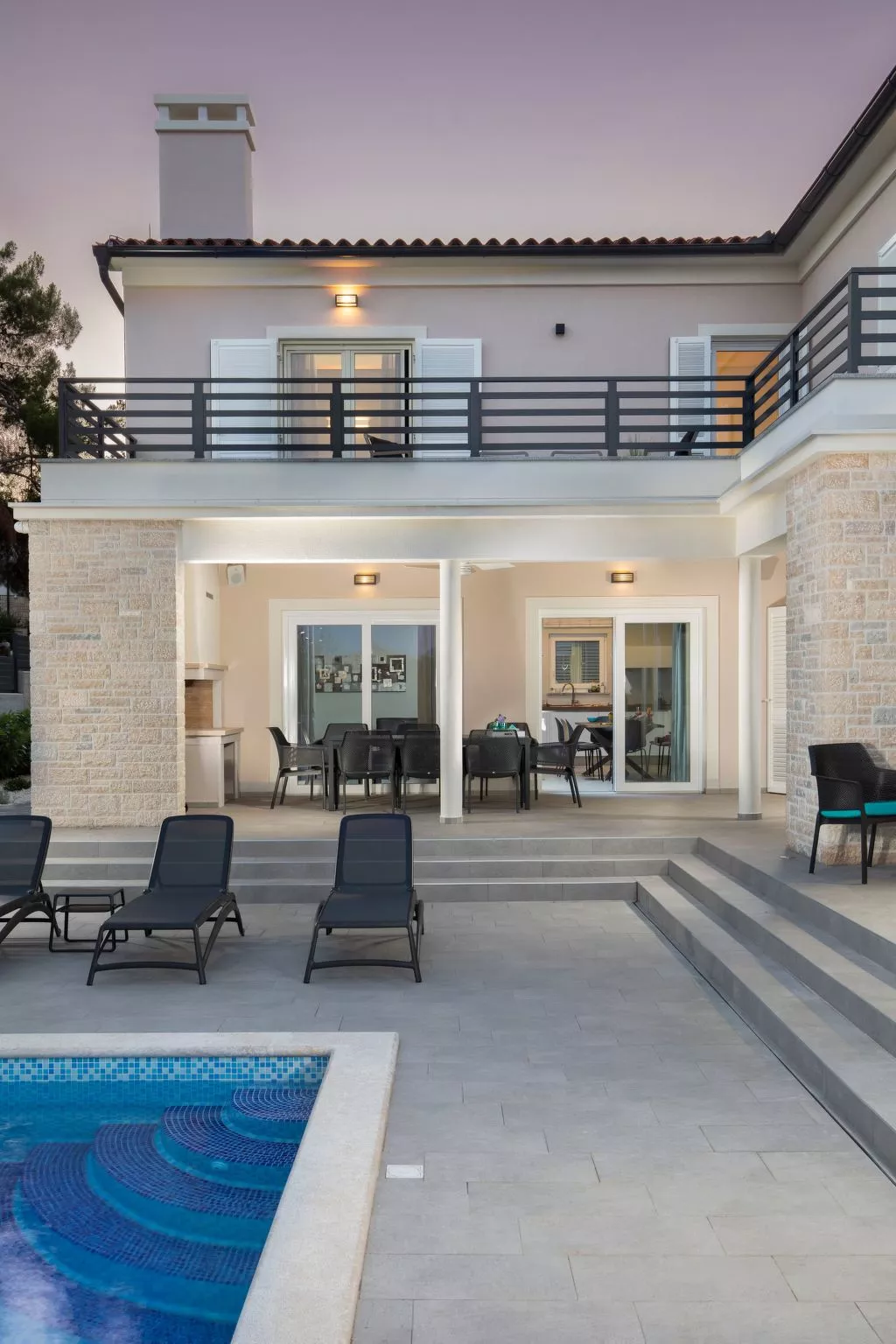 Villa in Premantura mit privatem beheizten Pool  und Sauna - Image-tags.info