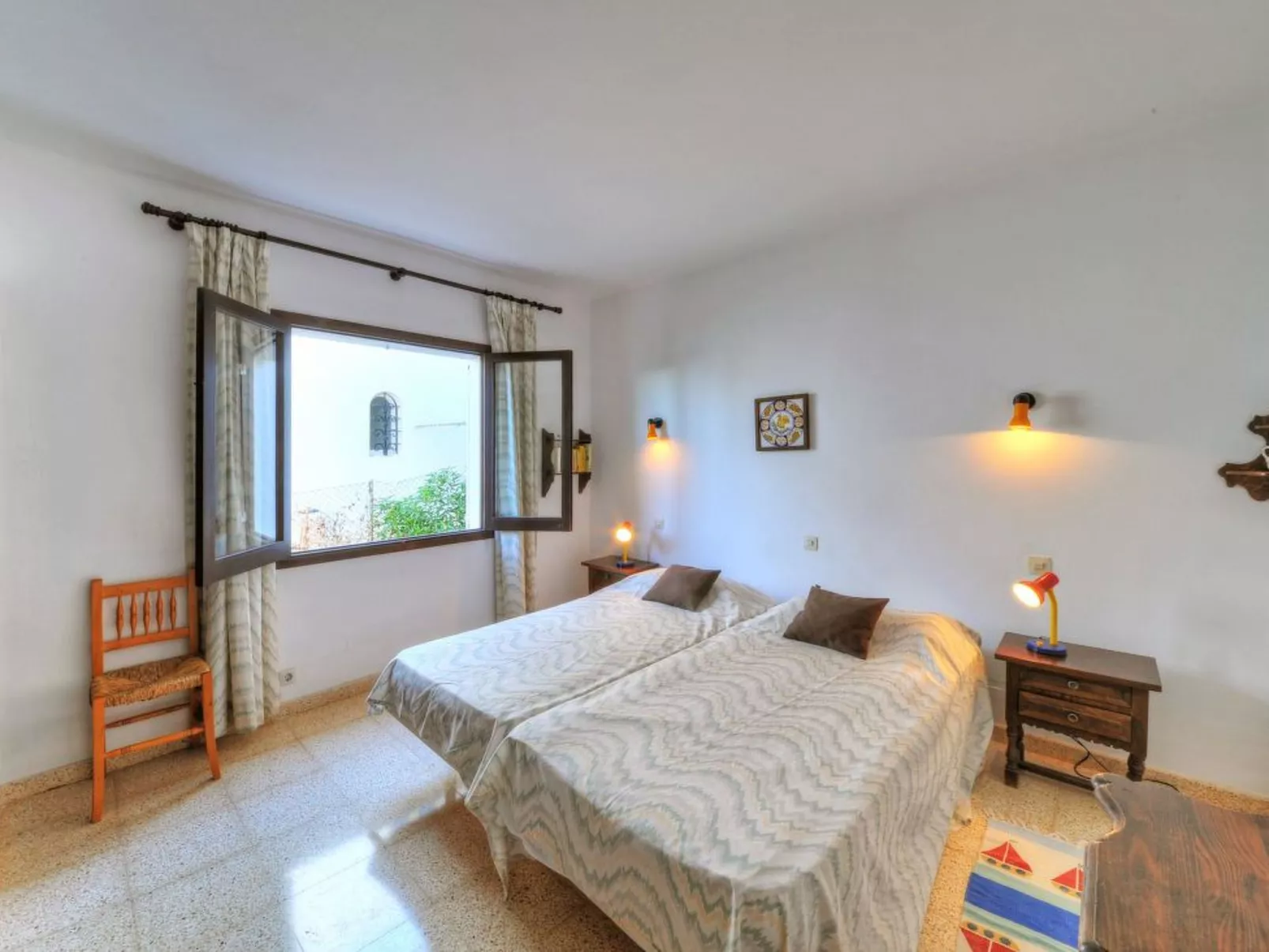 Einfaches Ferienhaus für 6 Personen in erster Meereslinie - Binnen