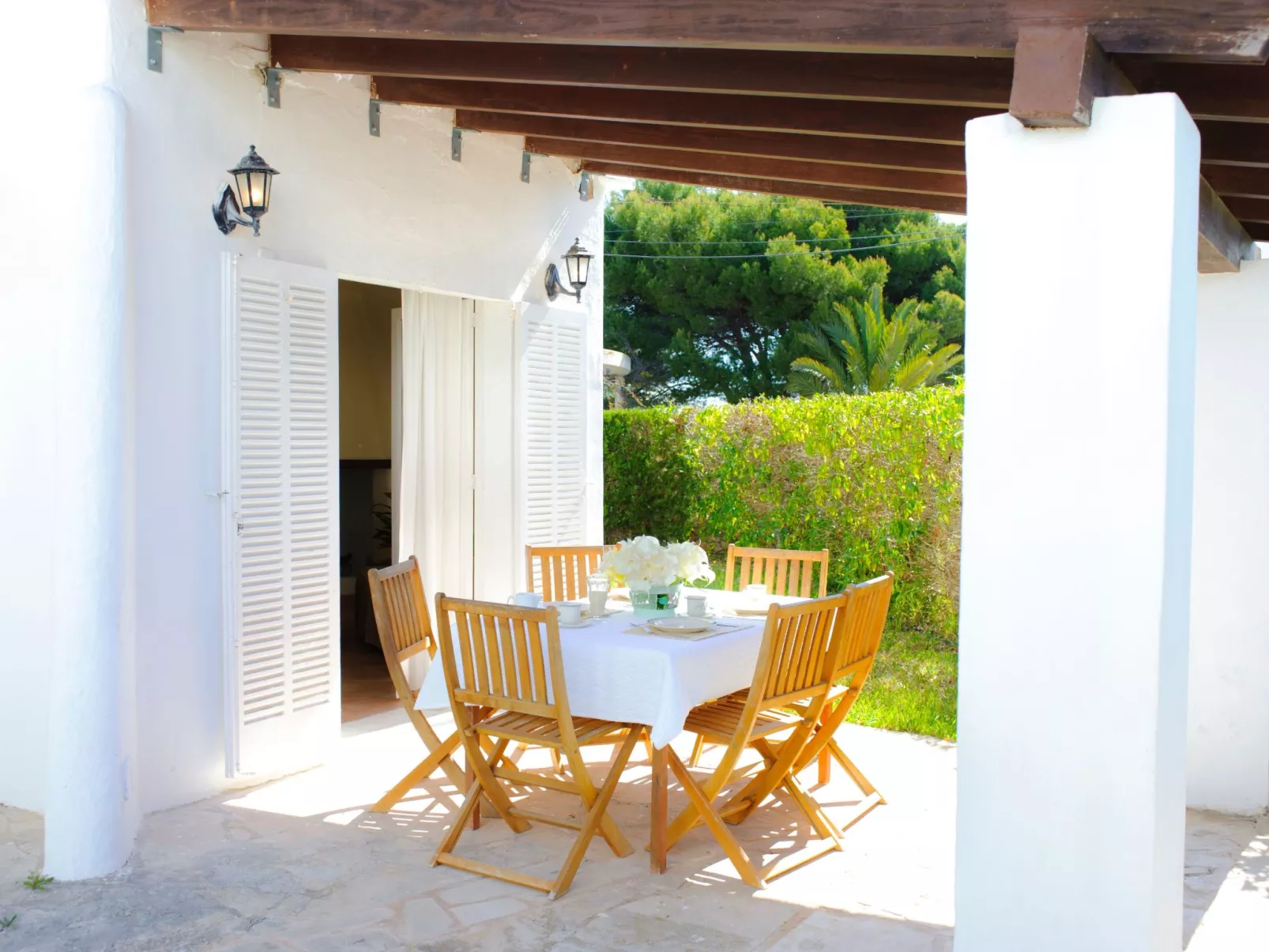 In Cala D'or mit Schöner Terrasse - Buiten