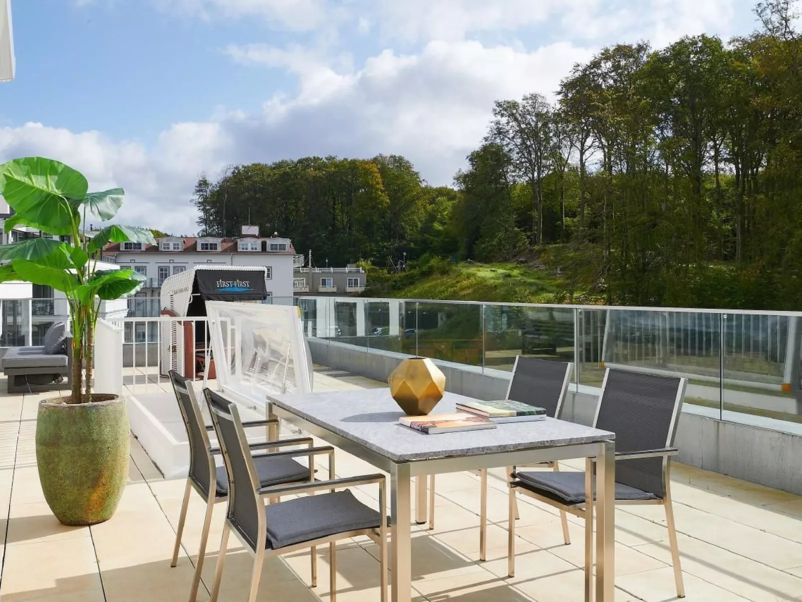 Strandnahe Ferienwohnung Meerselig mit Balkon - Image-tags.info