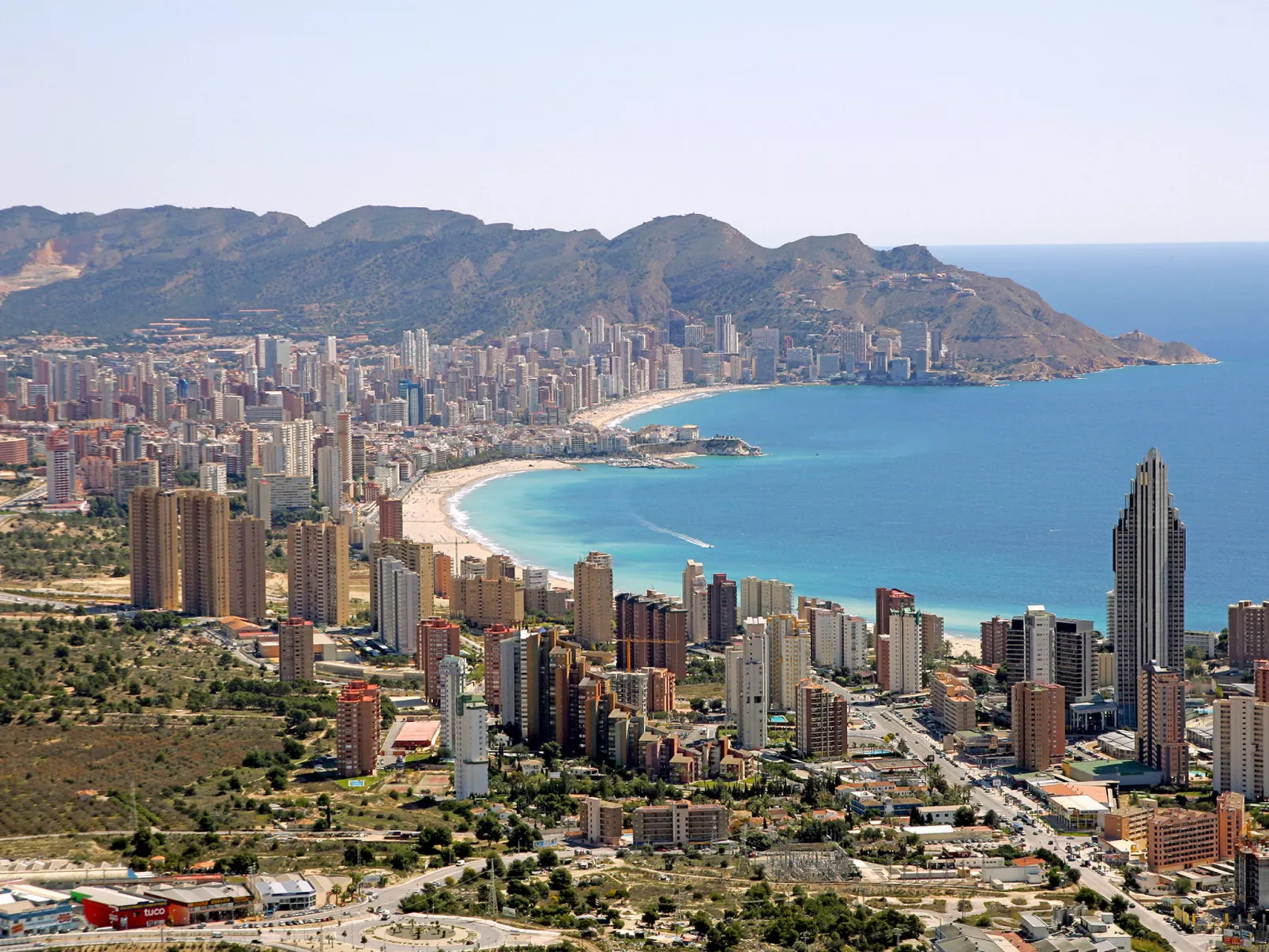Für 4 Personen ca. 80 m&sup2; in Benidorm, Mittelmeerküste Spanien (Costa Blanc - Omgeving