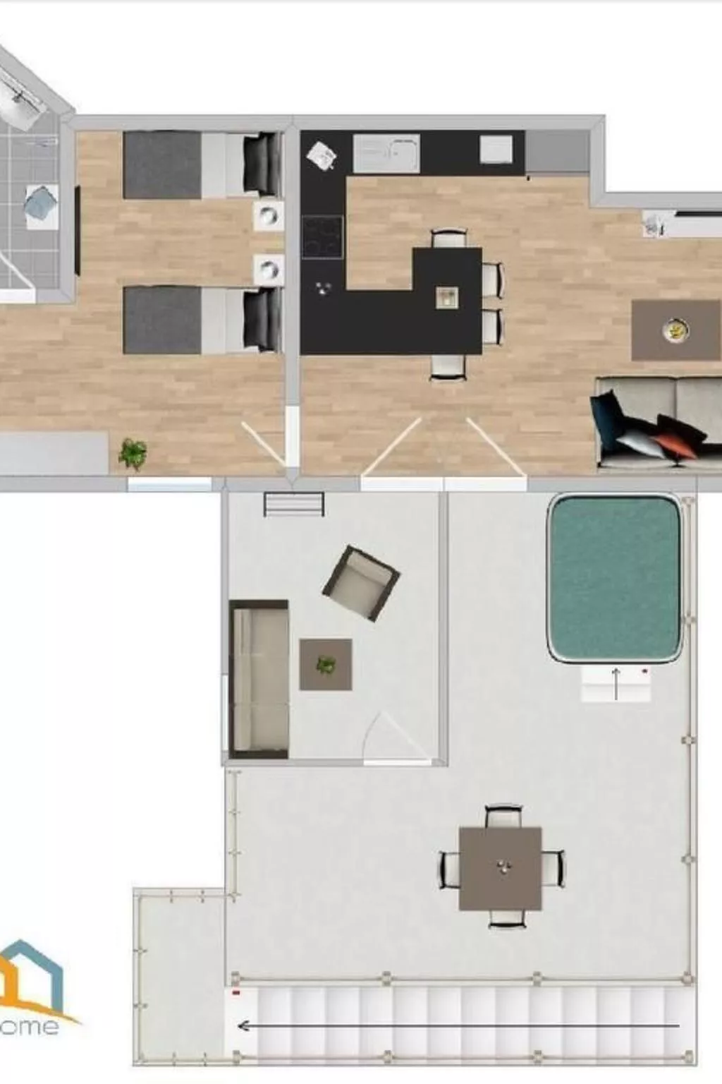 In Heselbach mit Grill, Whirlpool und Garten - Image-tags.info