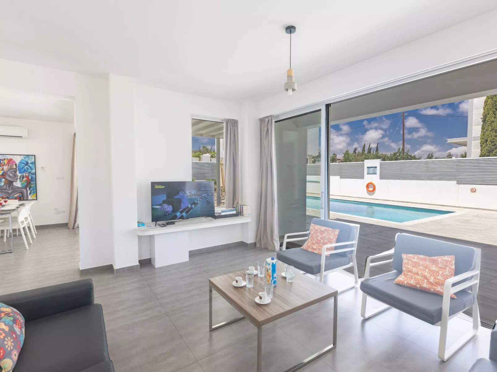 Greco Villa CCV4. 5-Schlafzimmer-Villa mit privatem Pool in Protaras Zentrum - Image-tags.info