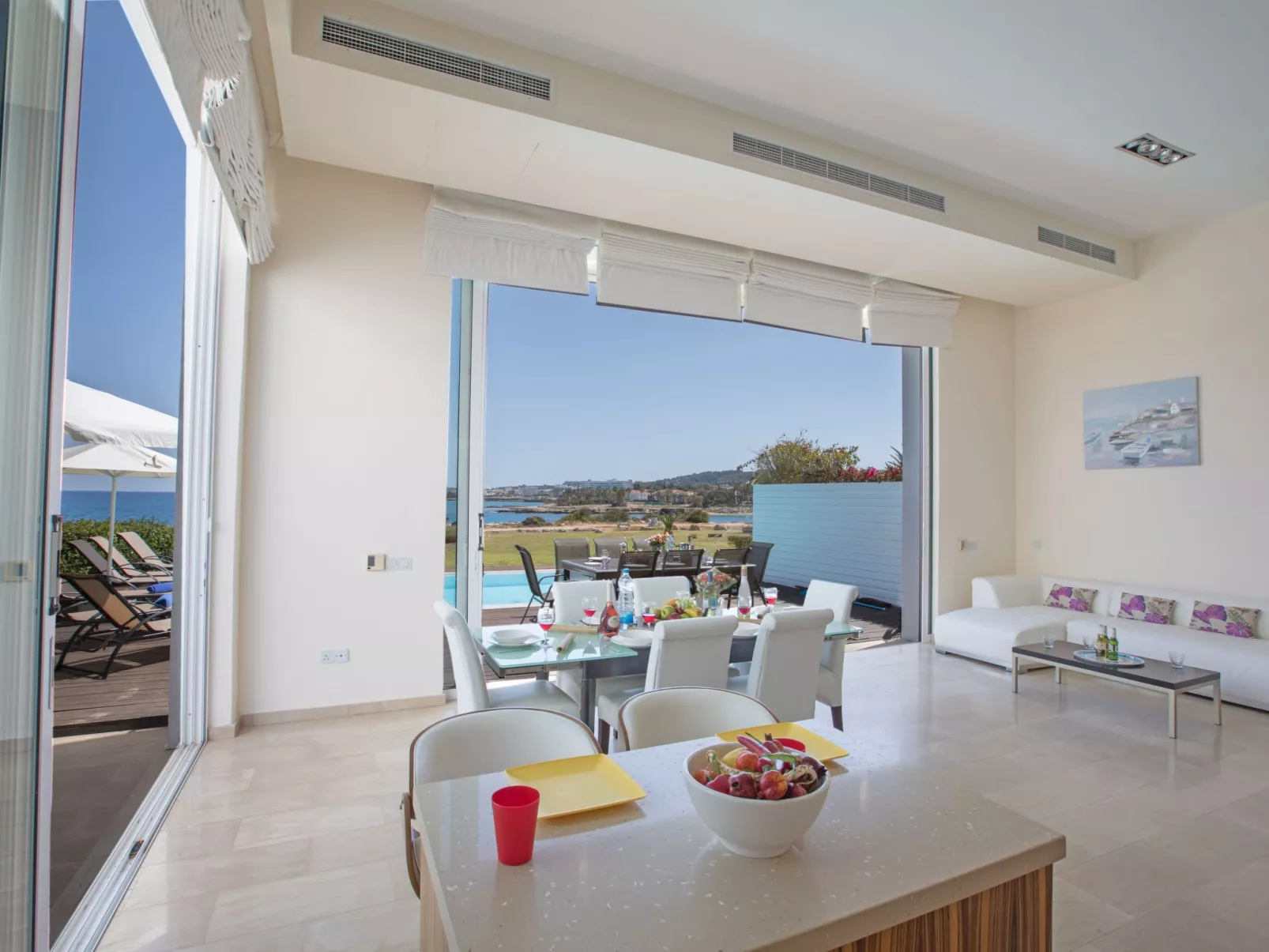 Haus in Protaras mit Pool und Meerblick - Image-tags.info