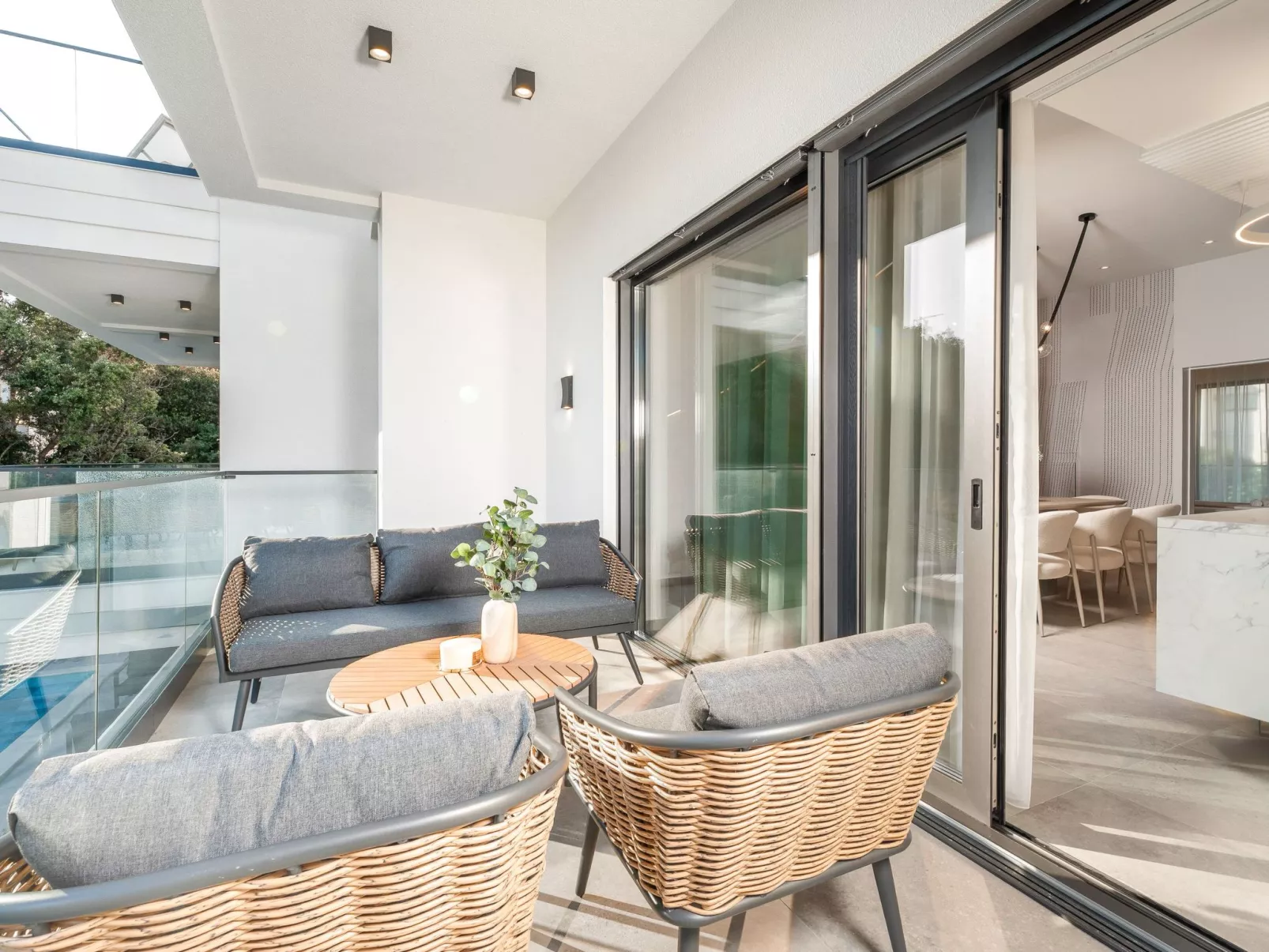 Vier-Schlafzimmer-Wohnung Dantela mit Tauchbecken - Binnen