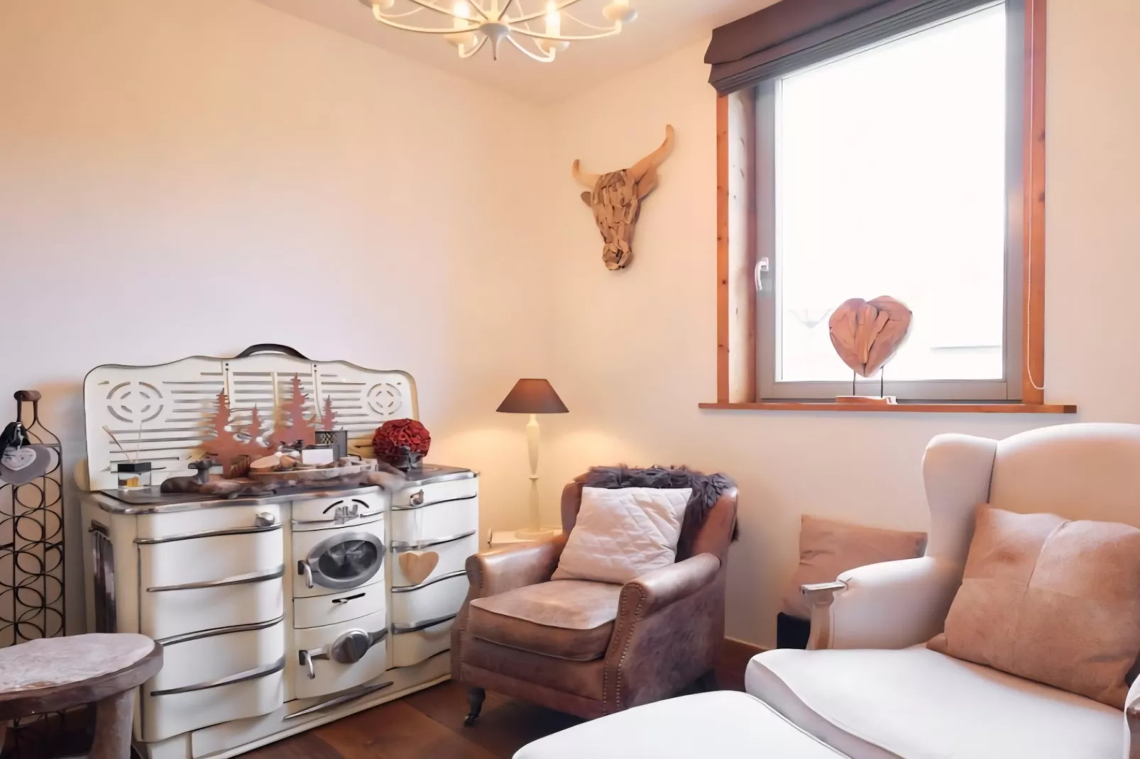 Gite L'éternité - Woonkamer