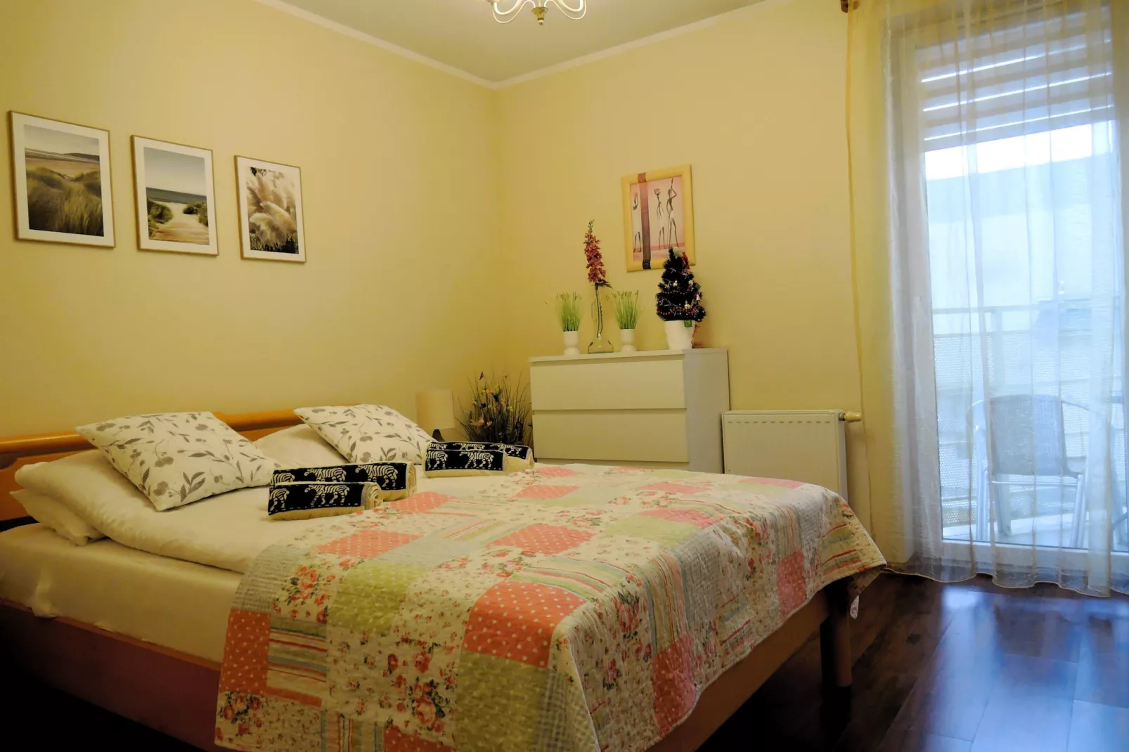 Apartament Paderewskiego 24 Świnoujście-Slaapkamer