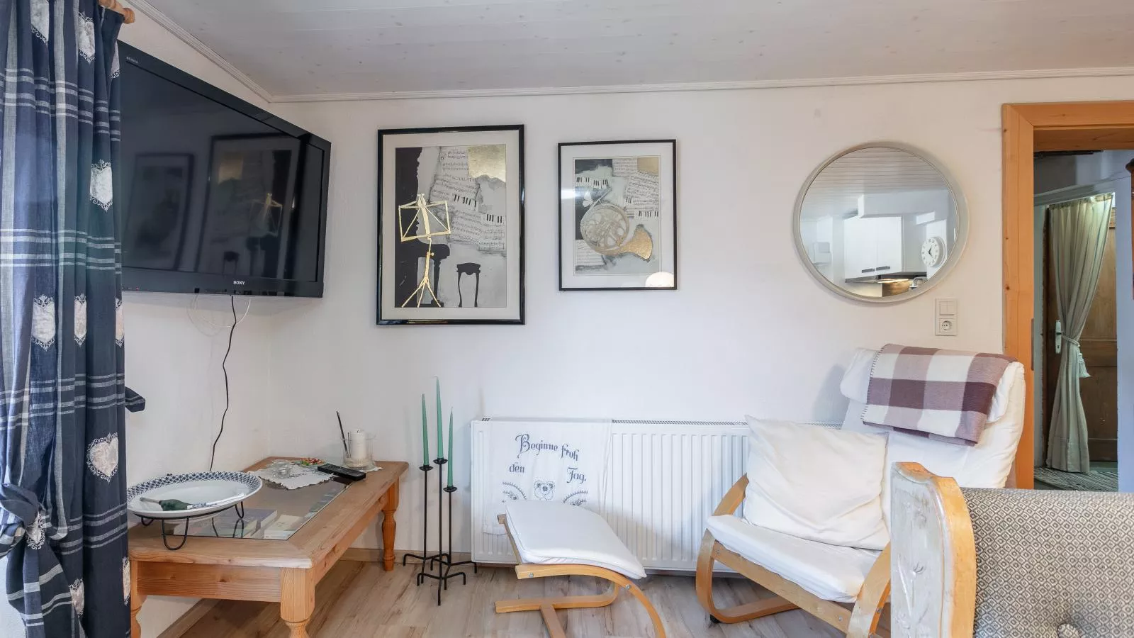 Fernblick Alpbach - Woonkamer